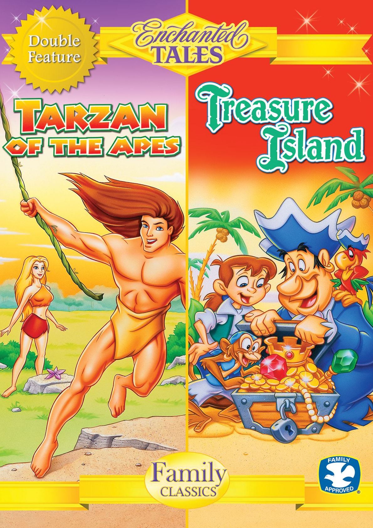 Enchanted Tales: Tarzan Of Apes & Treasure Island