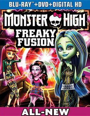 Monster High: Freaky Fusion [2 Discs] [Includes Digital Copy] [UltraViolet] [Blu-ray/DVD]