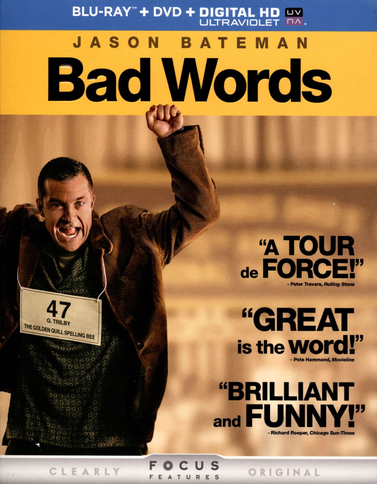 BAD WORDS (2PC BR W/DVD)(SLIP)