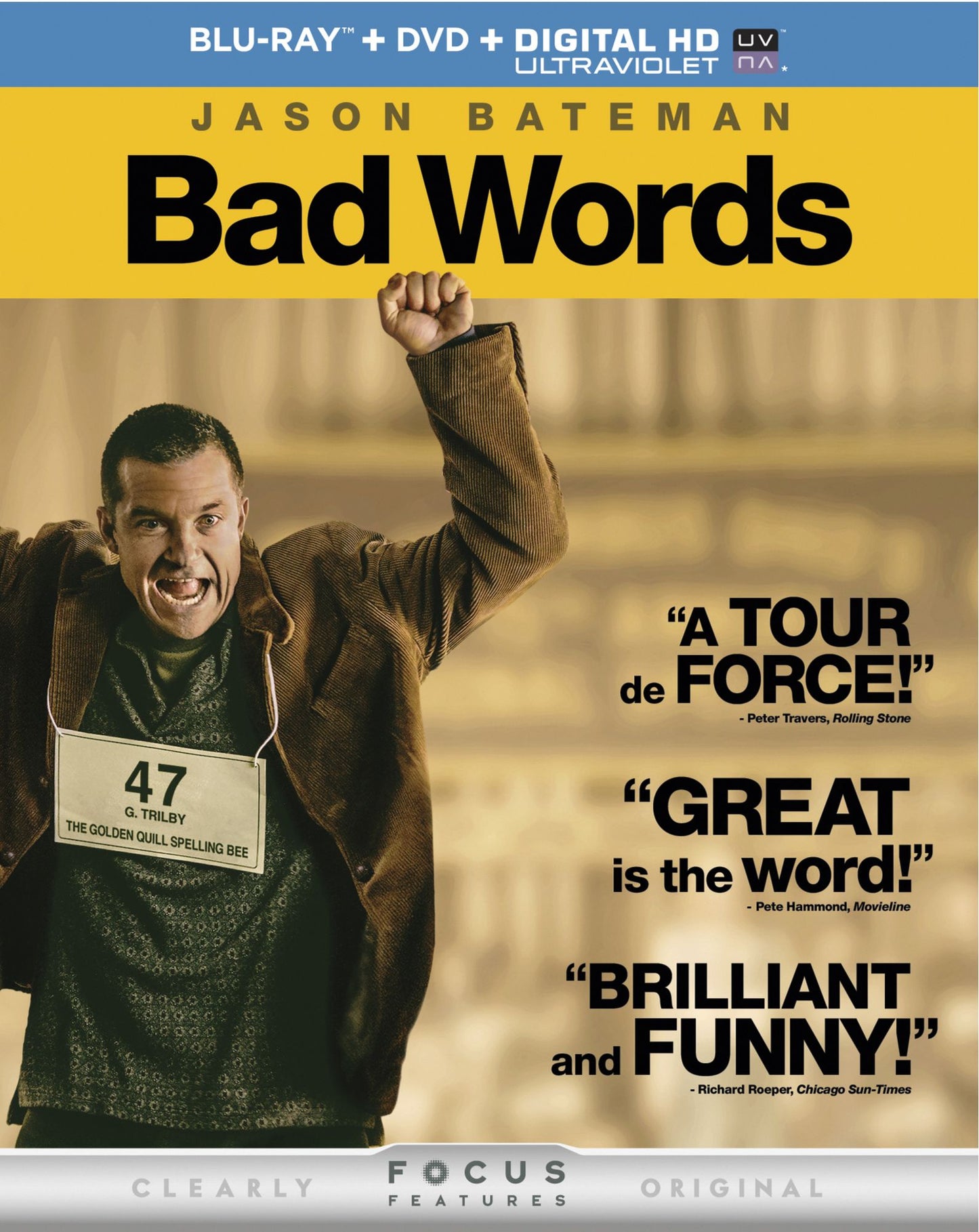 BAD WORDS (2PC BR W/DVD)(SLIP)
