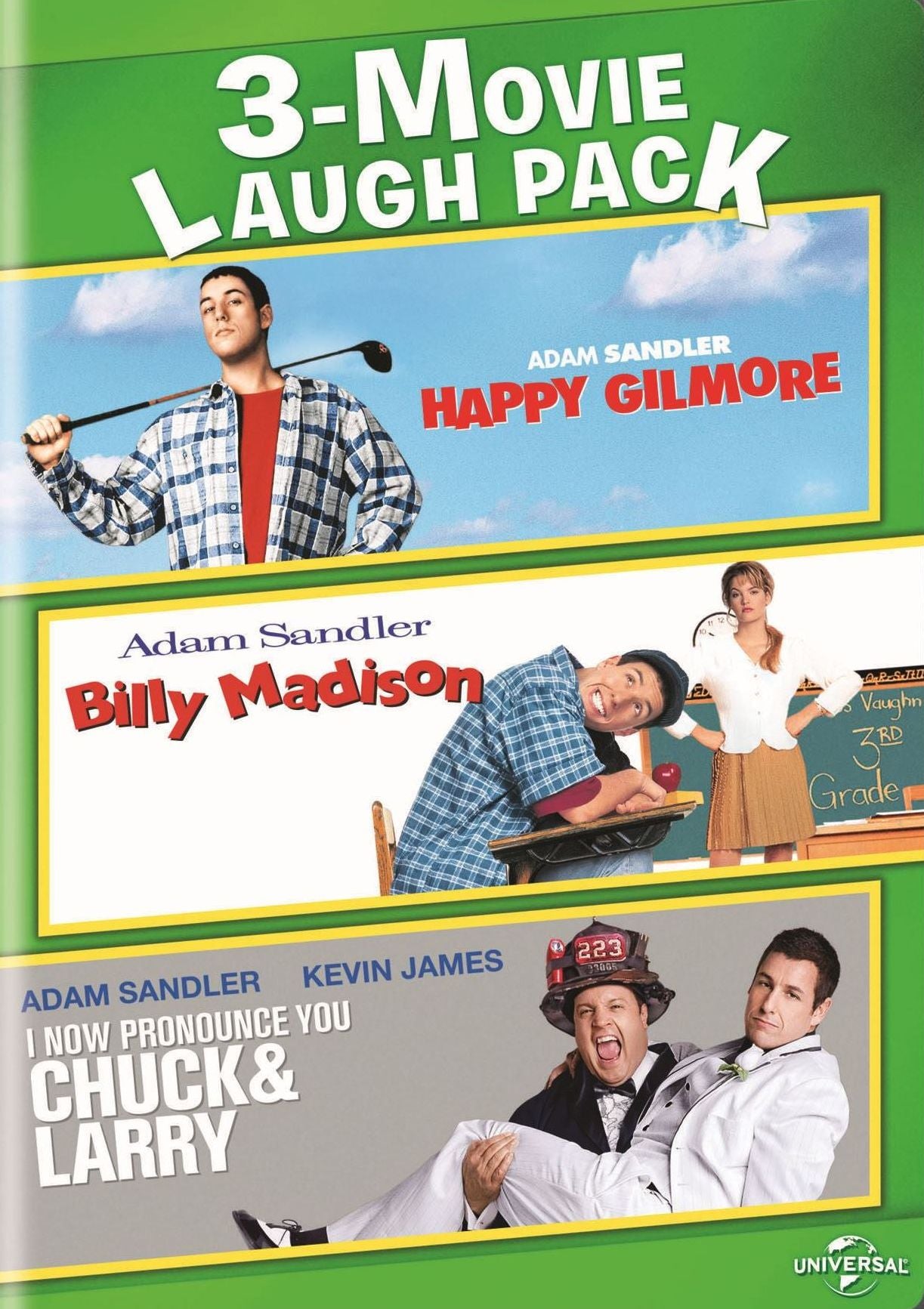 3-Movie Laugh Pack: Happy Gilmore/billy Madison/i Now Pronounce You Chuck & Larry