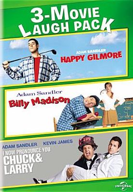 3-Movie Laugh Pack: Happy Gilmore/billy Madison/i Now Pronounce You Chuck & Larry