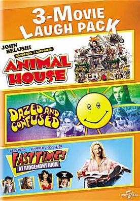 3-Movie Laugh Pack: National Lampoon's Animal House/dazed And Confused/fast Times At Ridgemont H
