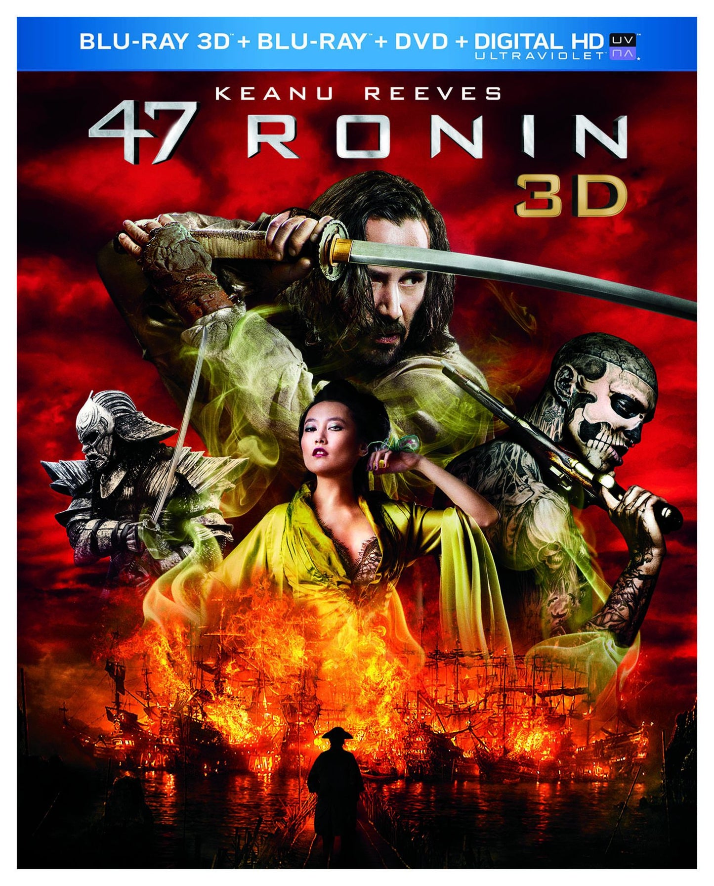 47 RONIN (BR 3-D W/DVD WBK)