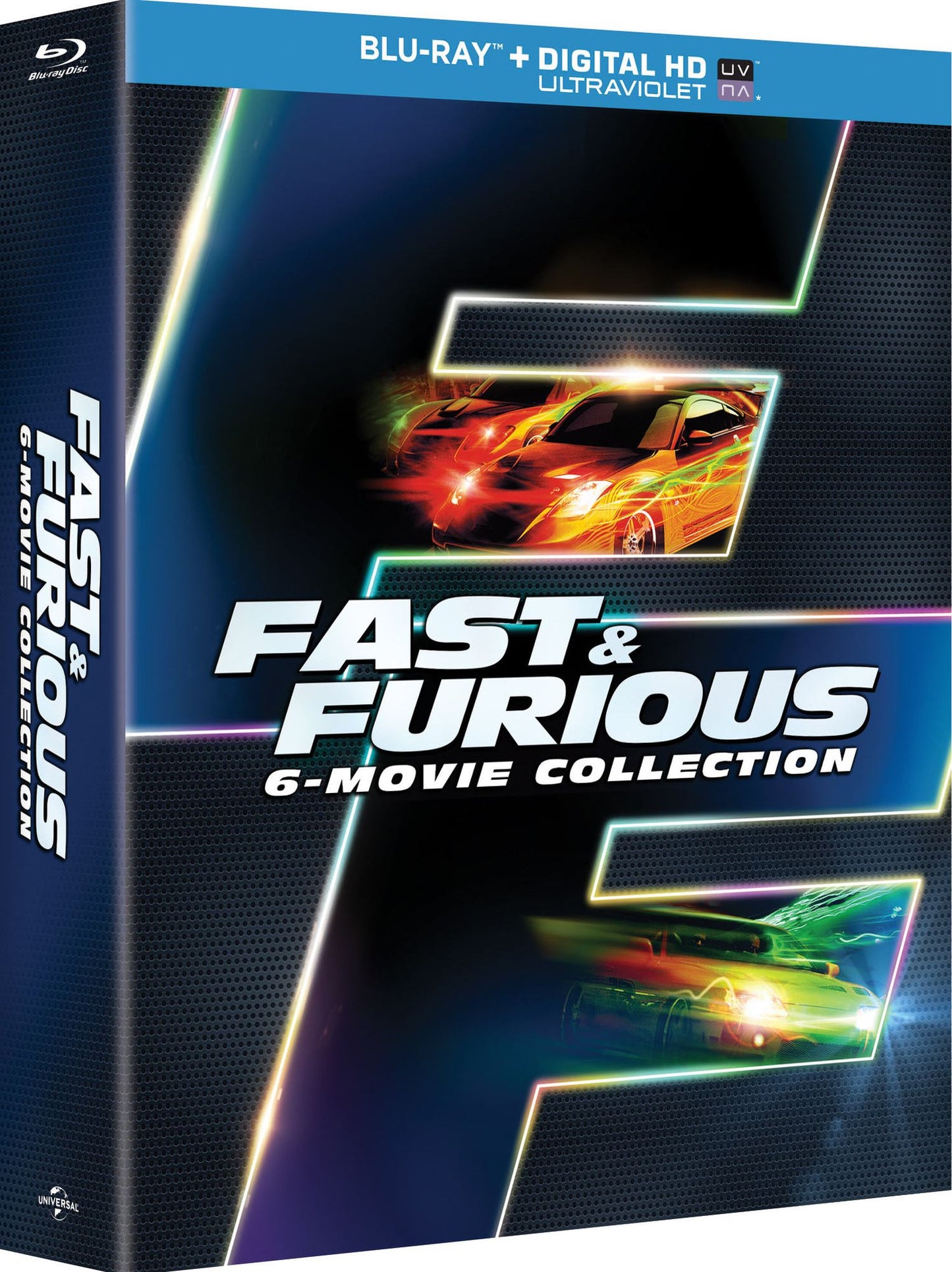 Fast & Furious: 6-Movie Collection [Includes Digital Copy] [Blu-ray]