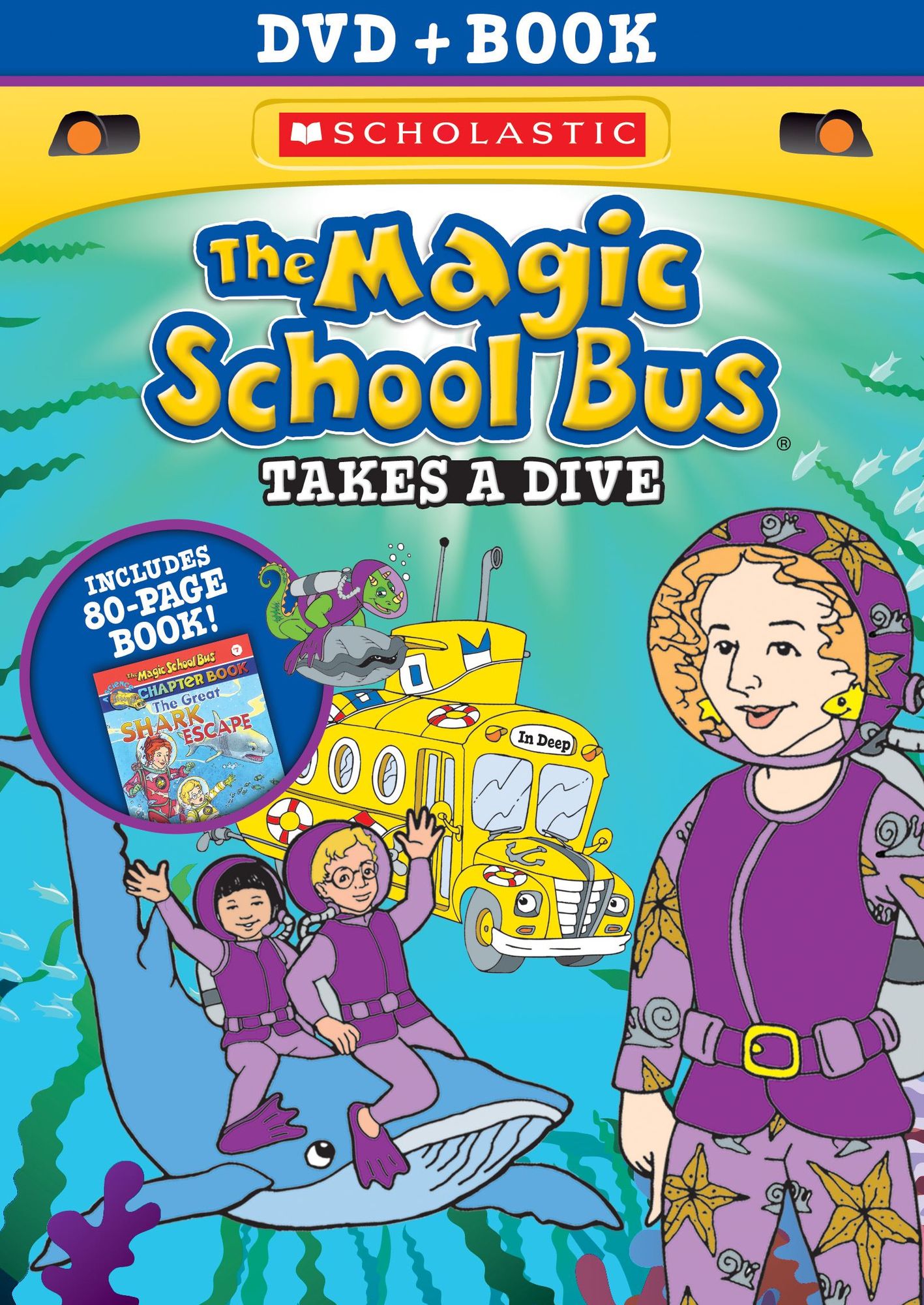 The Magic School Bus: Takes a Dive [With Book]