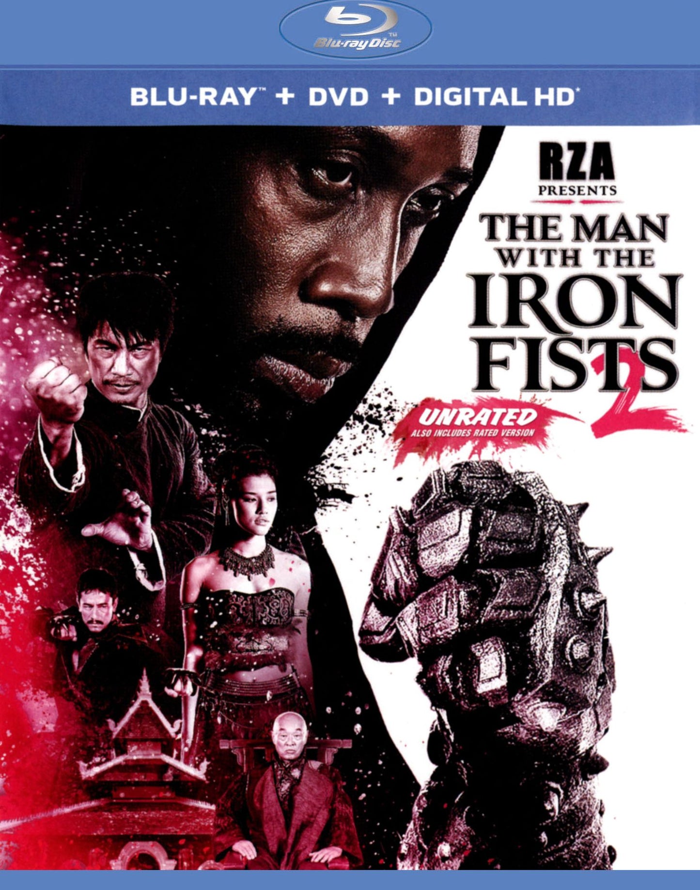 MAN WITH IRON FISTS 2 (W/DVD)