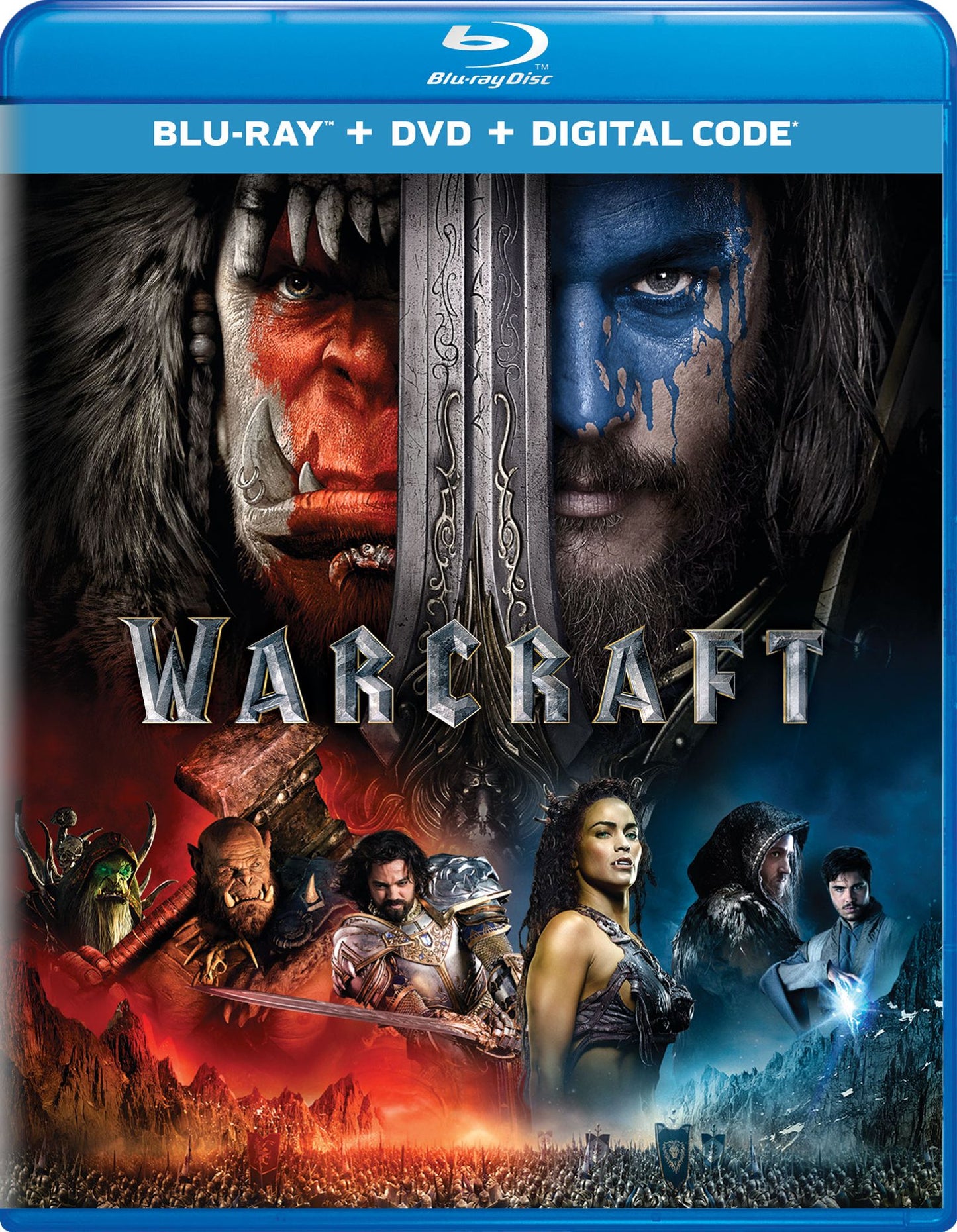 Warcraft [Includes Digital Copy] [Blu-ray/DVD]