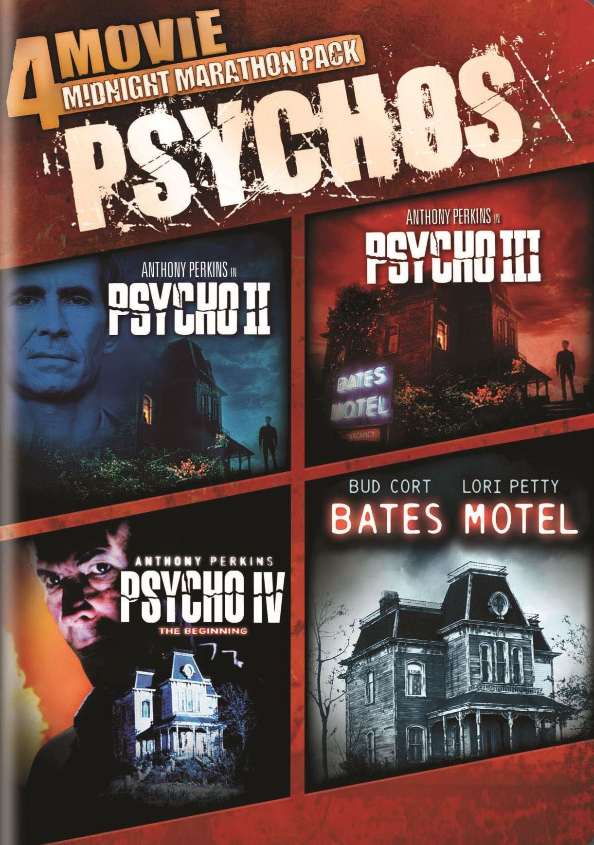 4 Movie Midnight Marathon Pack: Psychos