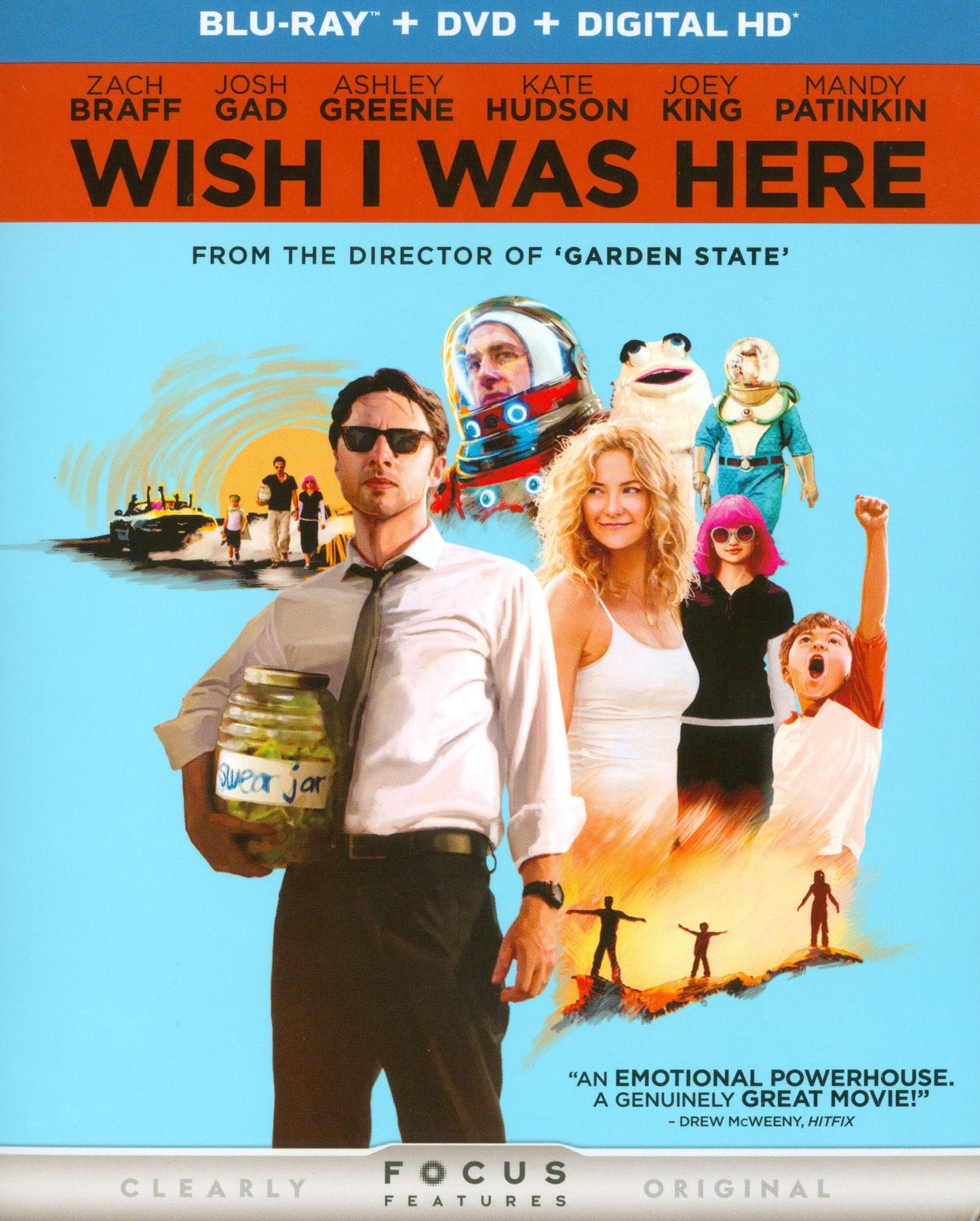 WISH I WAS HERE (2PC BR W/DVD)