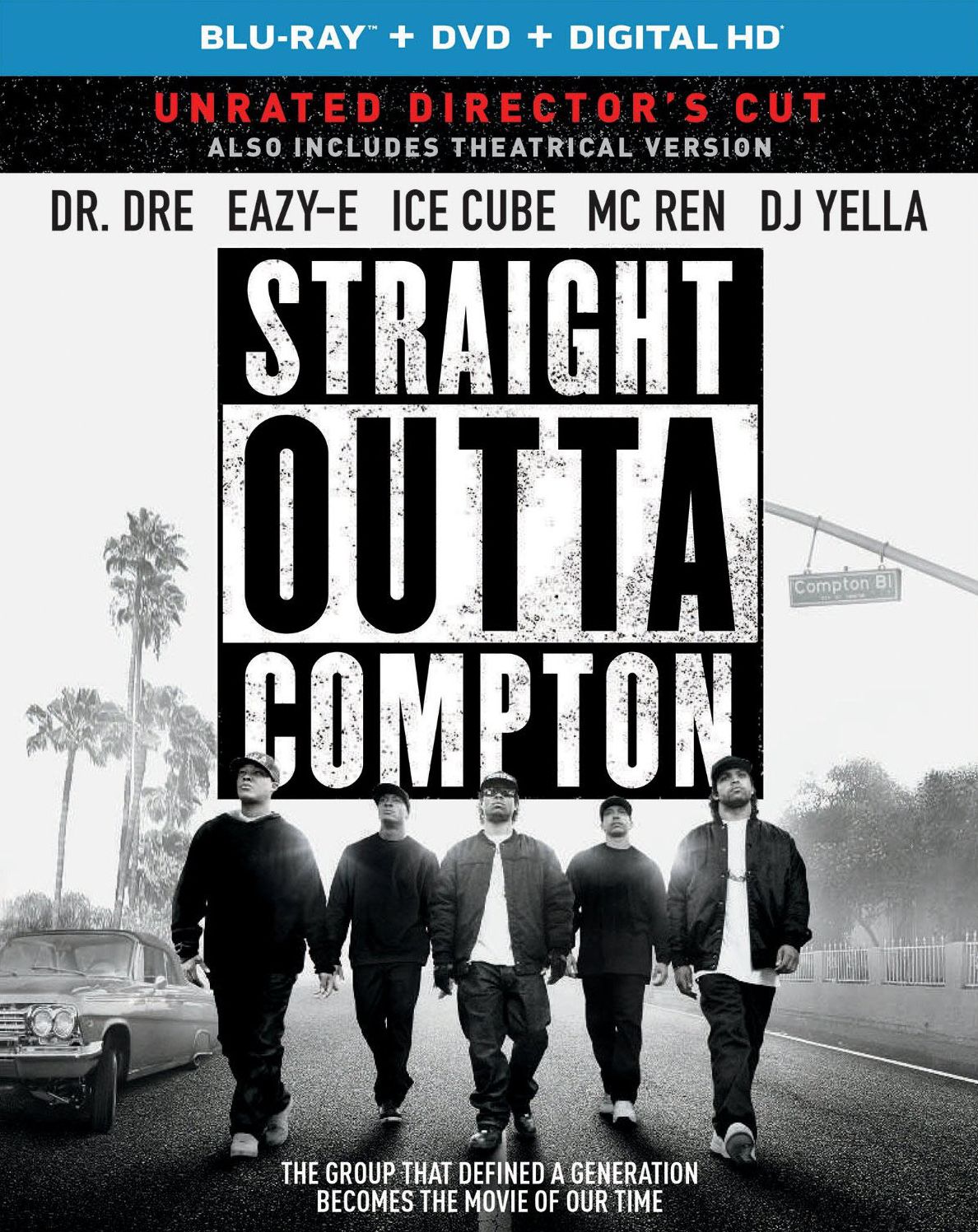 Straight Outta Compton [Includes Digital Copy] [Blu-ray/DVD]