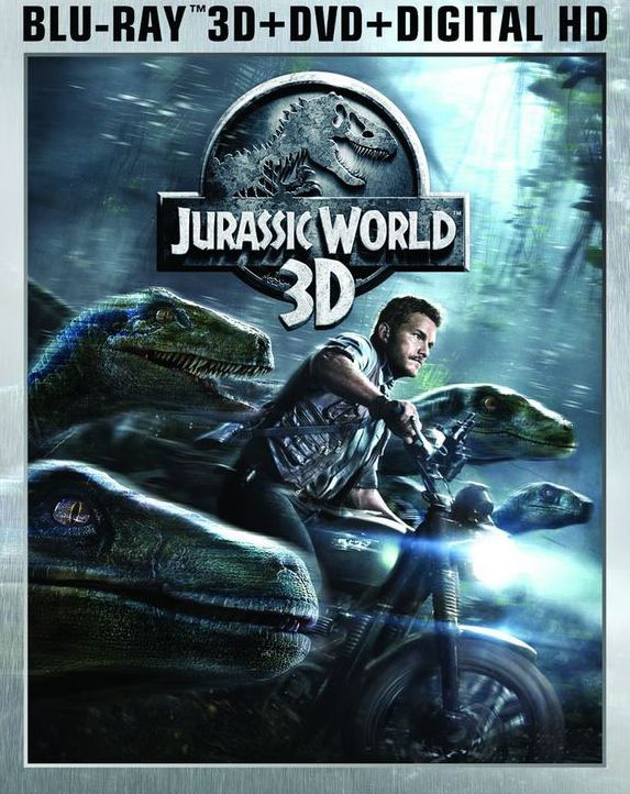 Jurassic World [3D] [Includes Digital Copy] [Blu-ray/DVD]