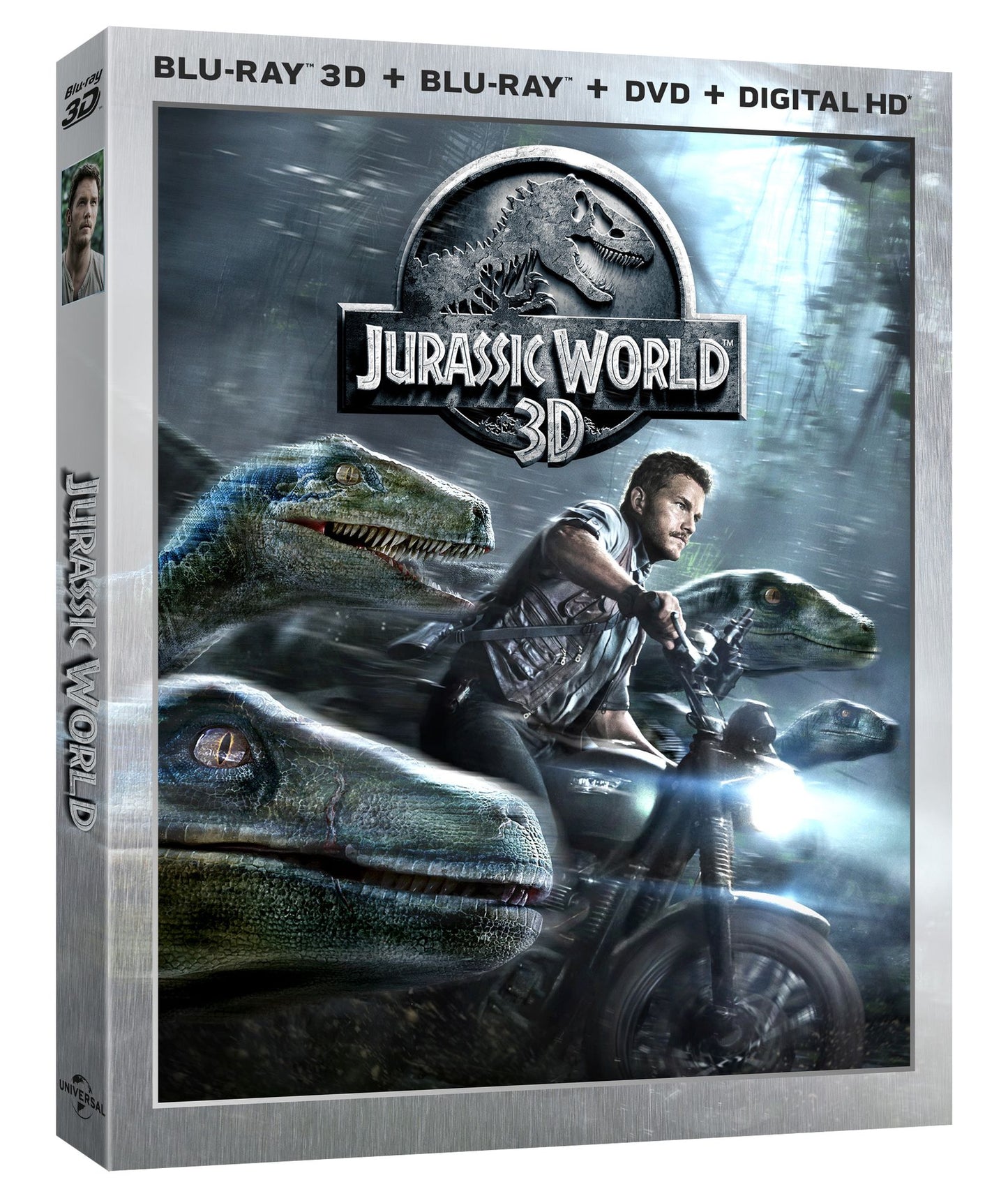 Jurassic World [3D] [Includes Digital Copy] [Blu-ray/DVD]