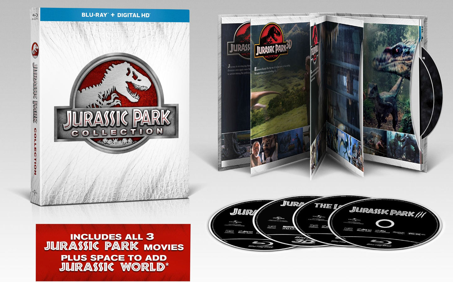 JURASSIC PARK COLL. (4PC MCSH)