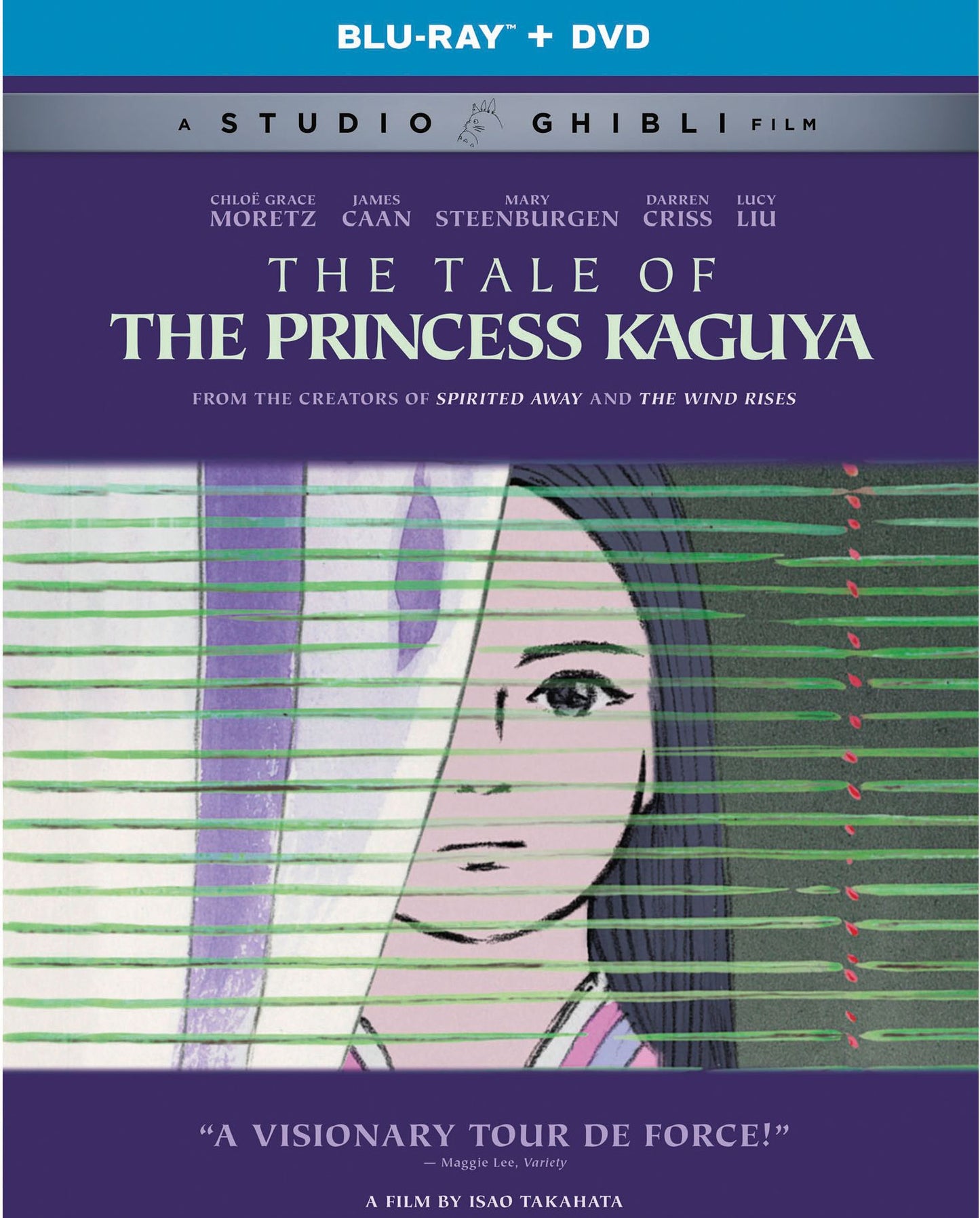 The Tale of the Princess Kaguya [3 Discs] [Blu-ray/DVD]