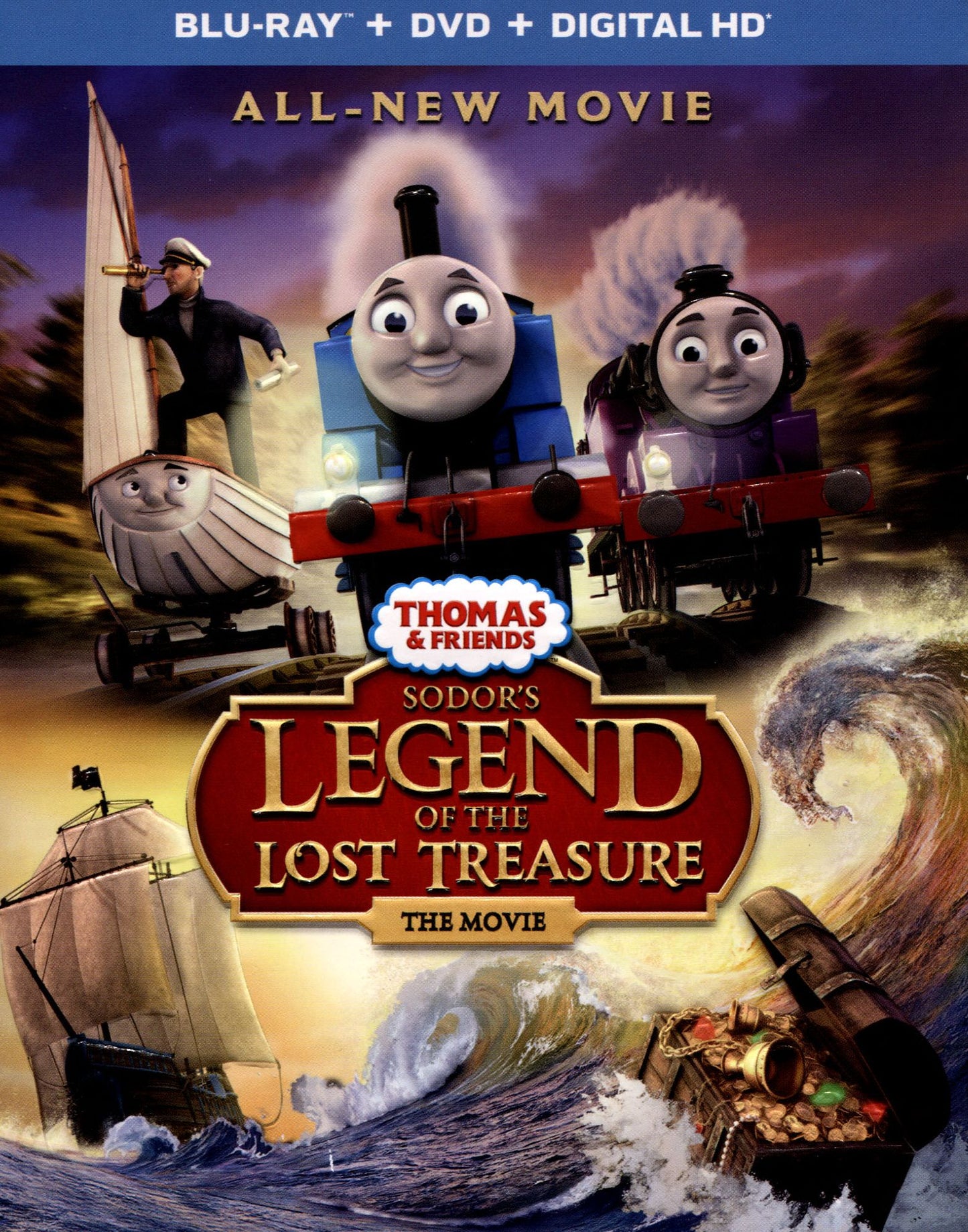 Thomas & Friends: Sodor's Legend of the Lost Treasure [Blu-ray]