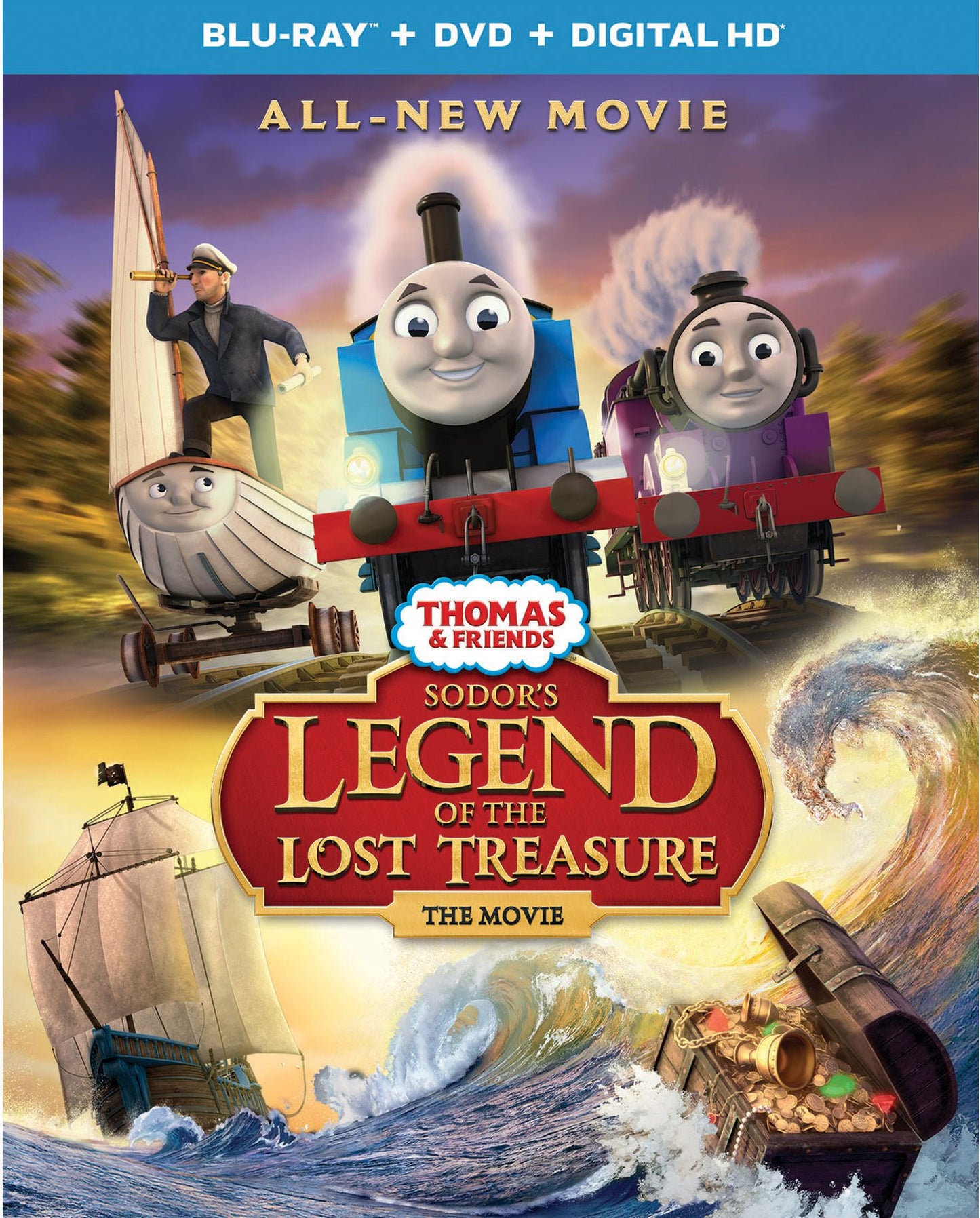 Thomas & Friends: Sodor's Legend of the Lost Treasure [Blu-ray]