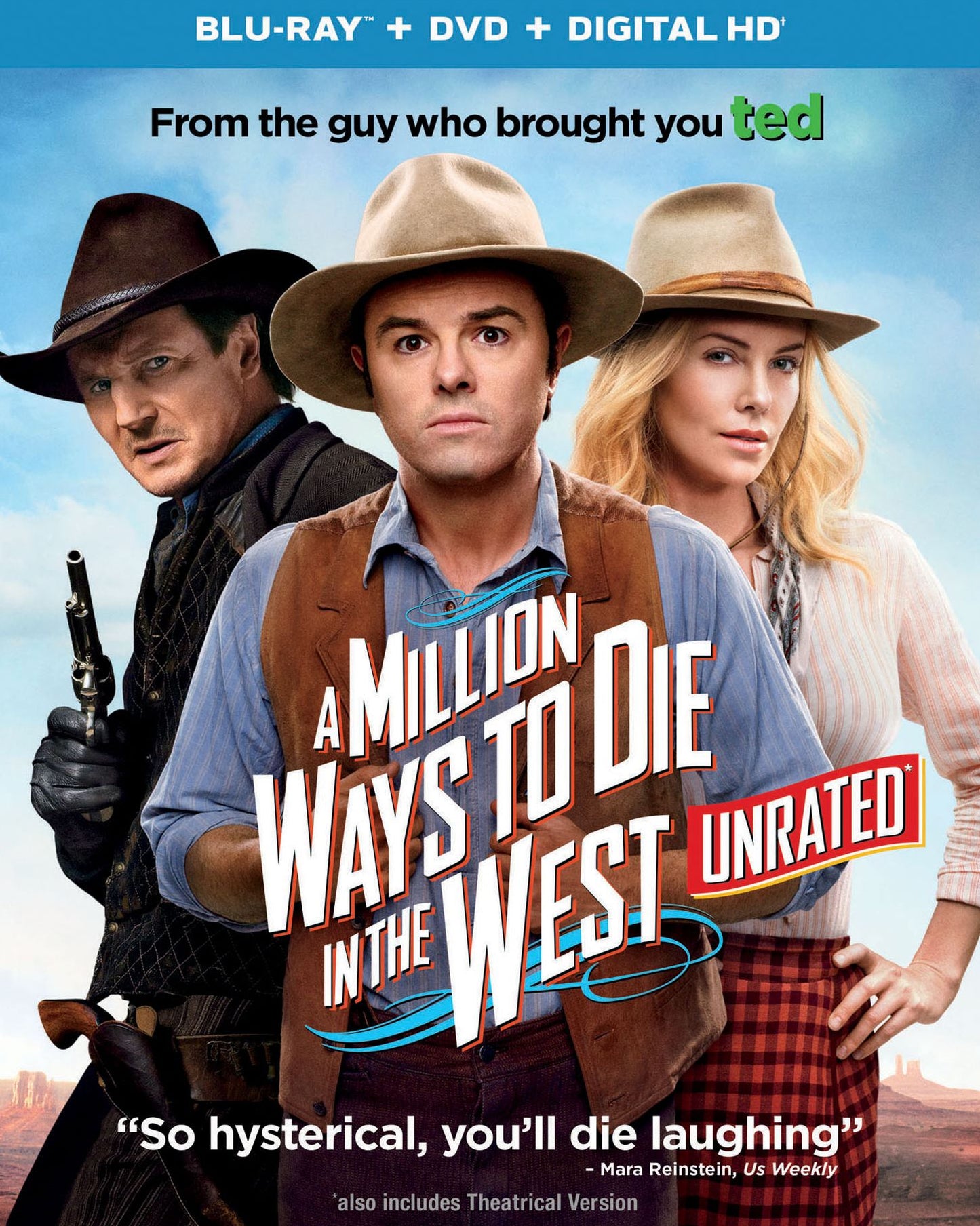 MILLION WAYS TO DIE IN(BR W/DVD