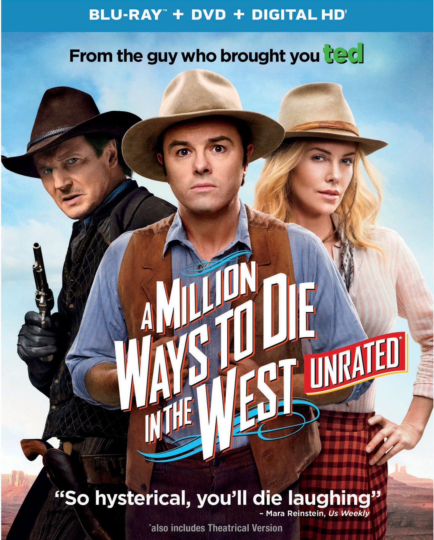 MILLION WAYS TO DIE IN(BR W/DVD