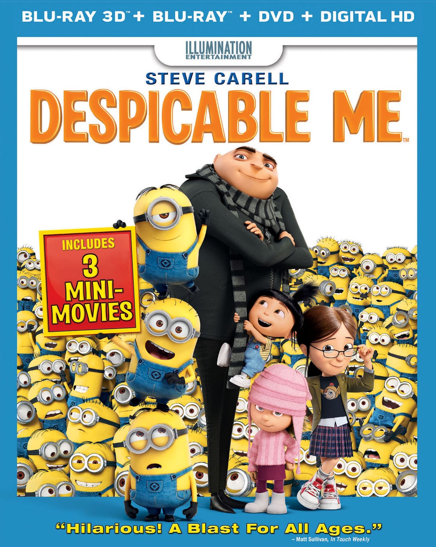 Despicable Me [3 Discs] [Includes Digital Copy] [Blu-ray/DVD]