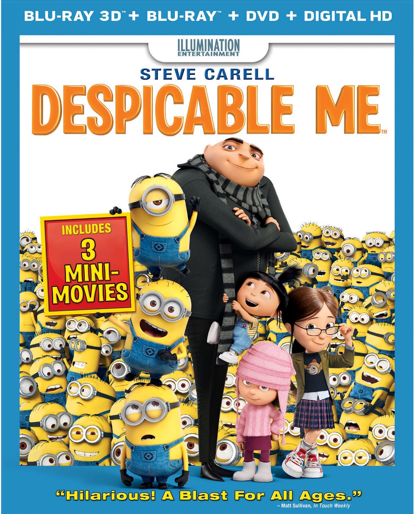 Despicable Me [3 Discs] [Includes Digital Copy] [Blu-ray/DVD]