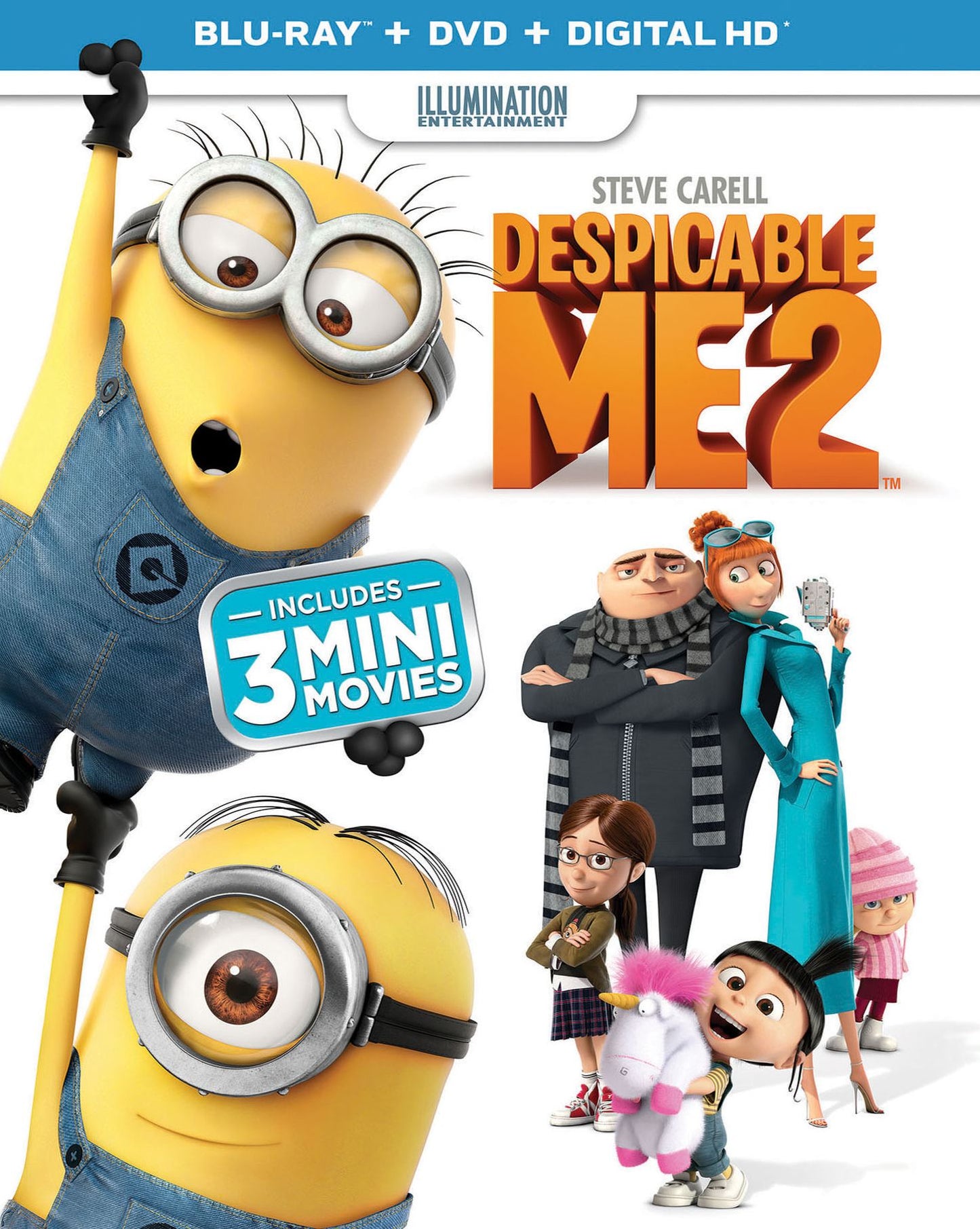 Despicable Me 2 [2 Discs] [Includes Digital Copy] [Blu-ray]