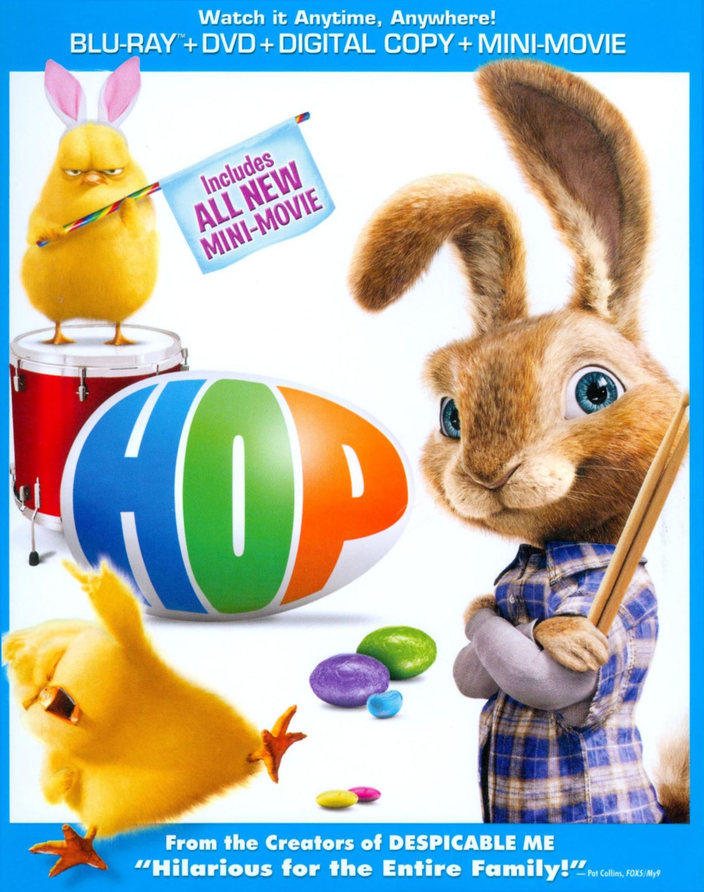 Hop [2 Discs] [With Minions Movie Cash] [Blu-ray/DVD]