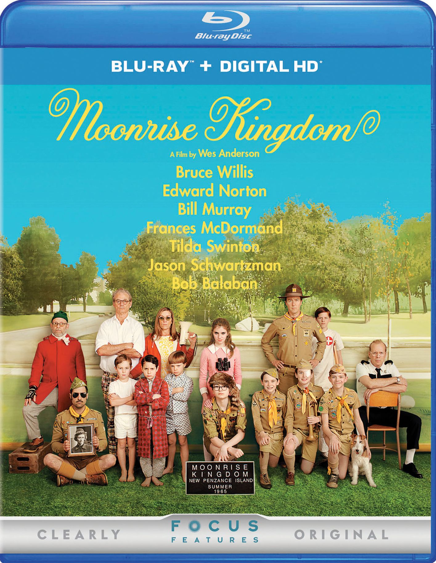 Moonrise Kingdom [Includes Digital Copy] [UltraViolet] [Blu-ray]