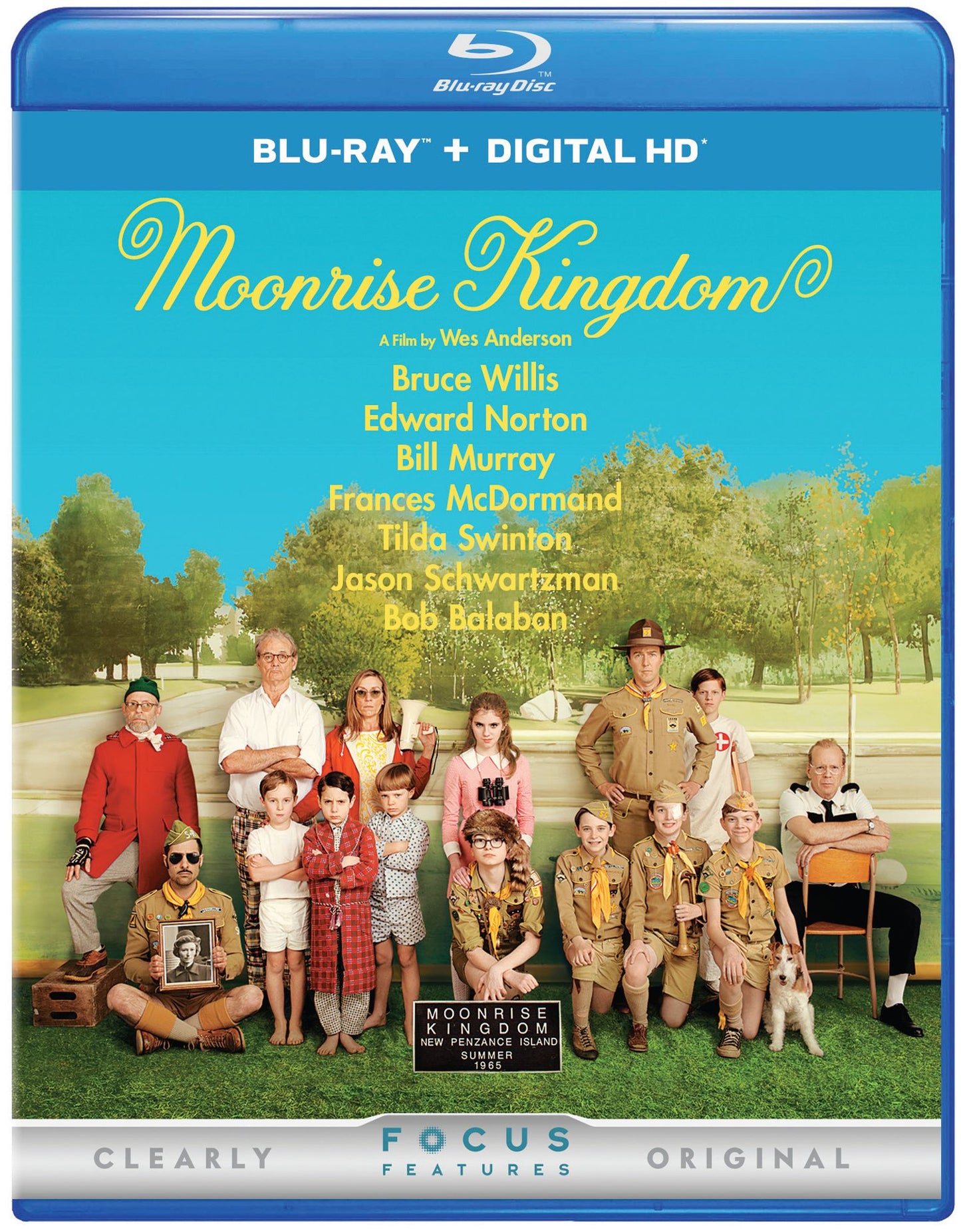 Moonrise Kingdom [Includes Digital Copy] [UltraViolet] [Blu-ray]