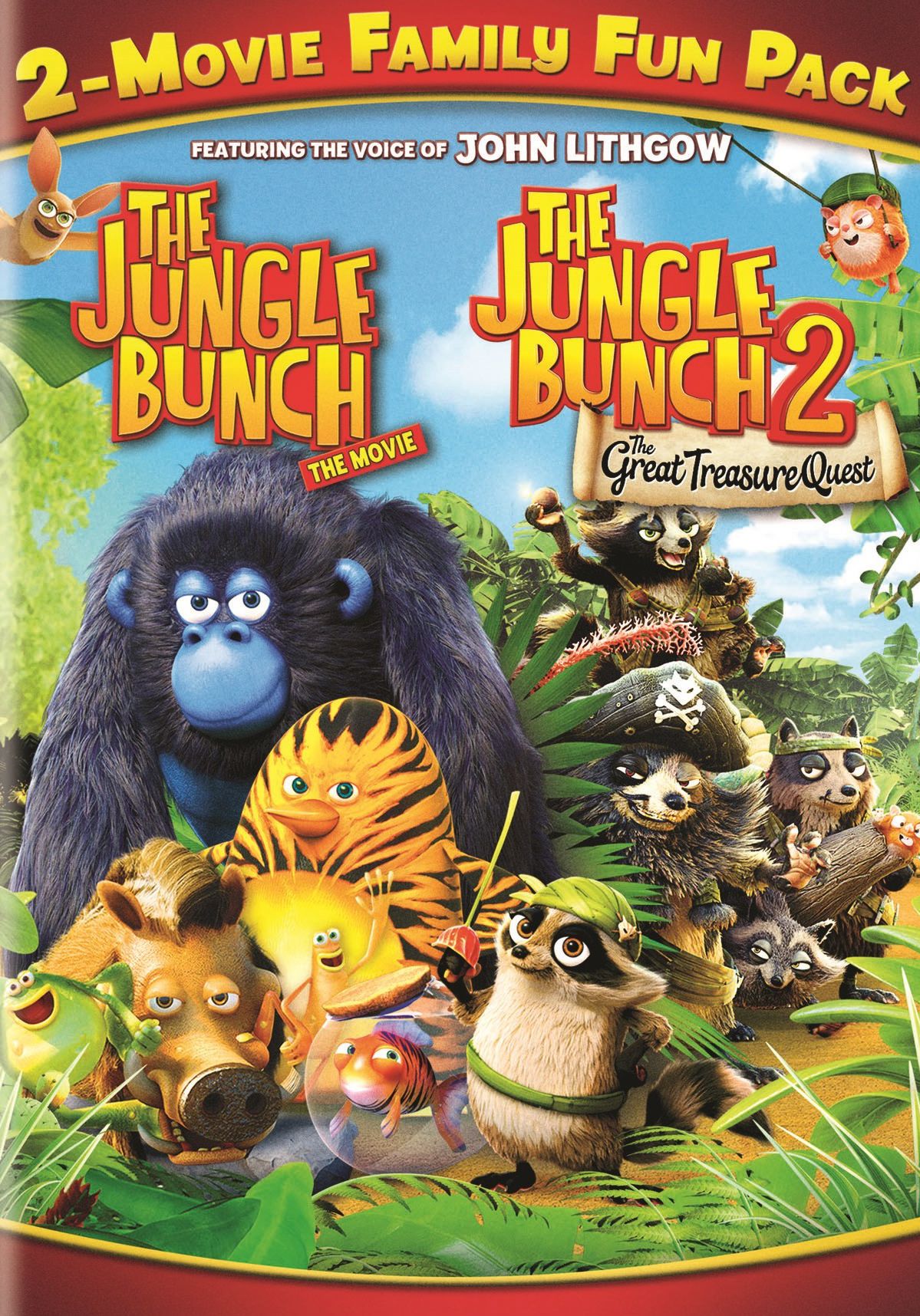 Jungle Bunch 2-Movie Family Fun Pack