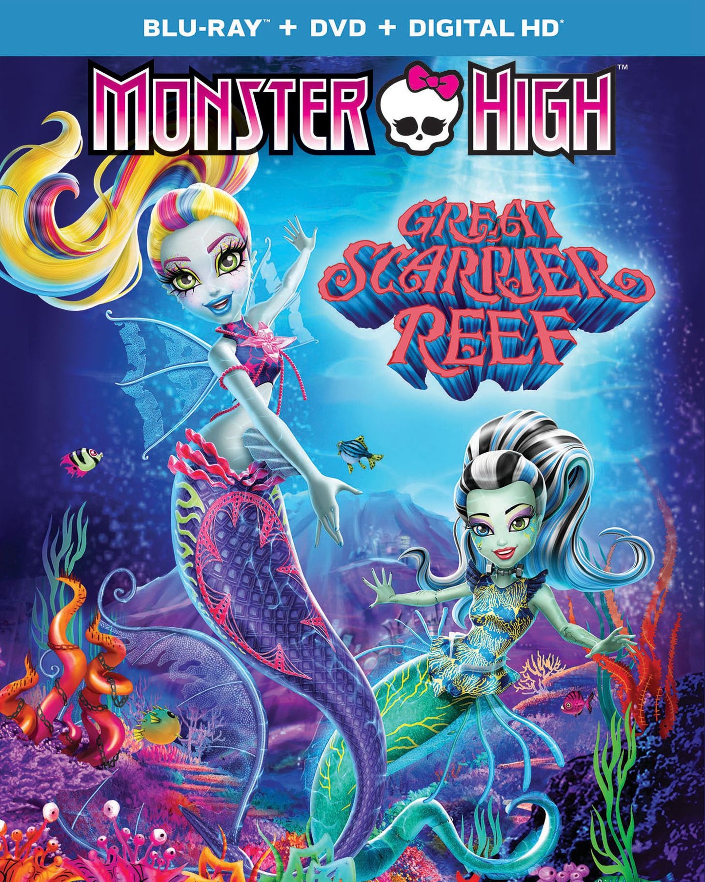 Monster High: Great Scarrier Reef [Blu-ray/DVD] [2 Discs]