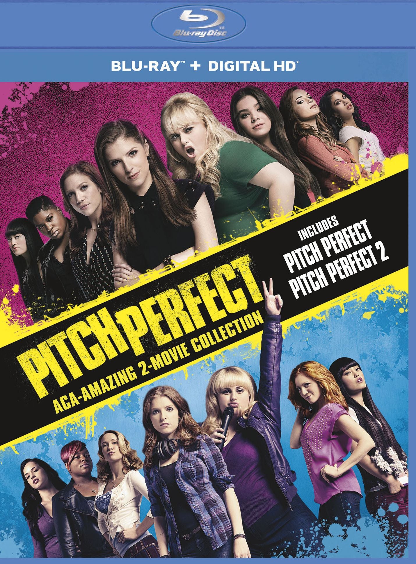 Pitch Perfect Aca-Amazing 2-Movie Collection [2 Discs] [Blu-ray]