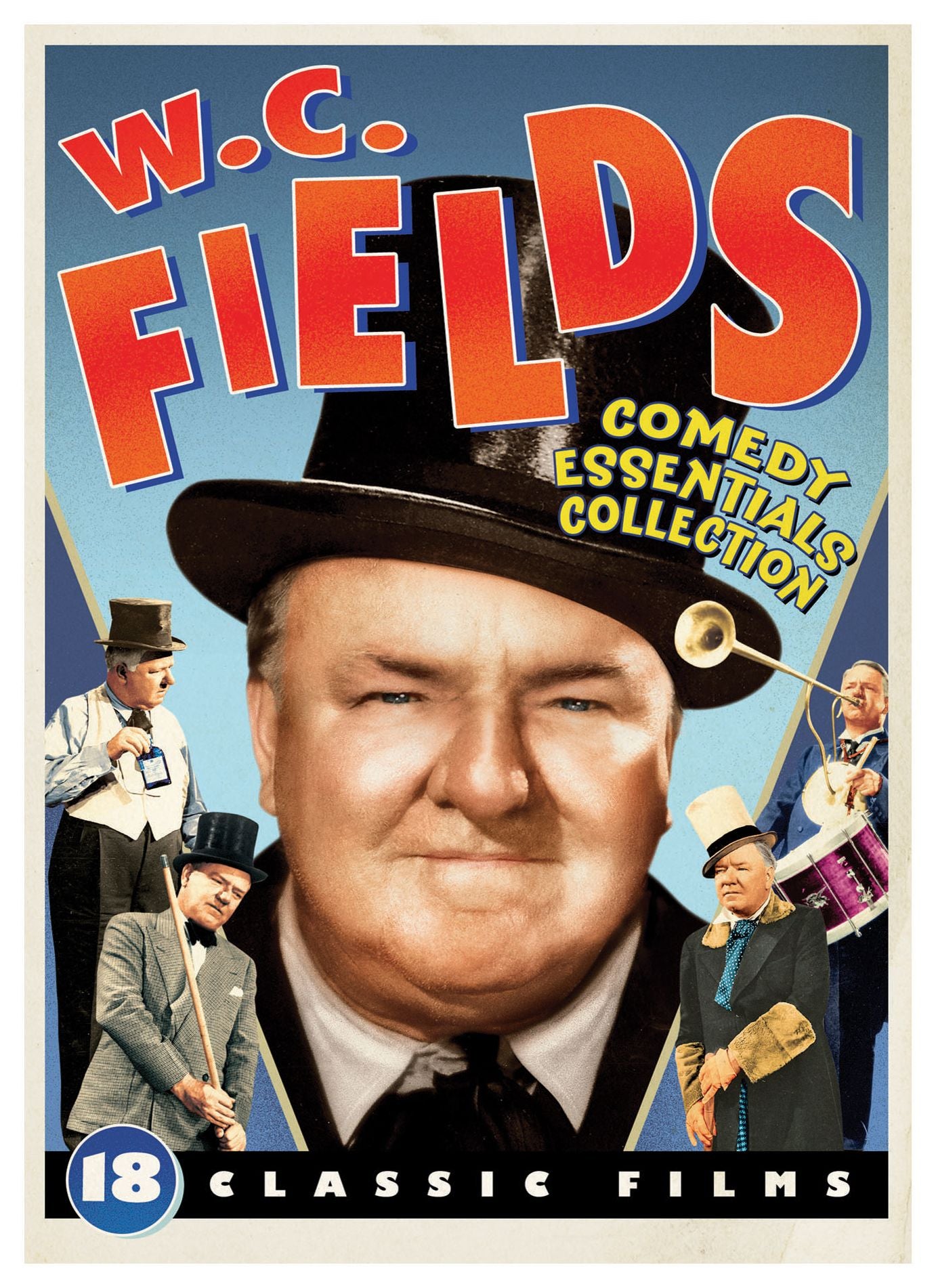 W.C. Fields: Comedy Essentials Collection - 18 Classic Fillms [5 Discs]