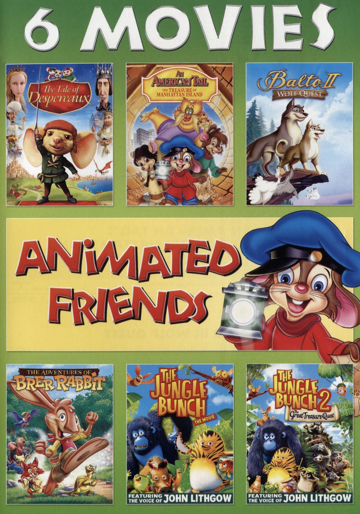 Animated Friends 6-Movie Collection
