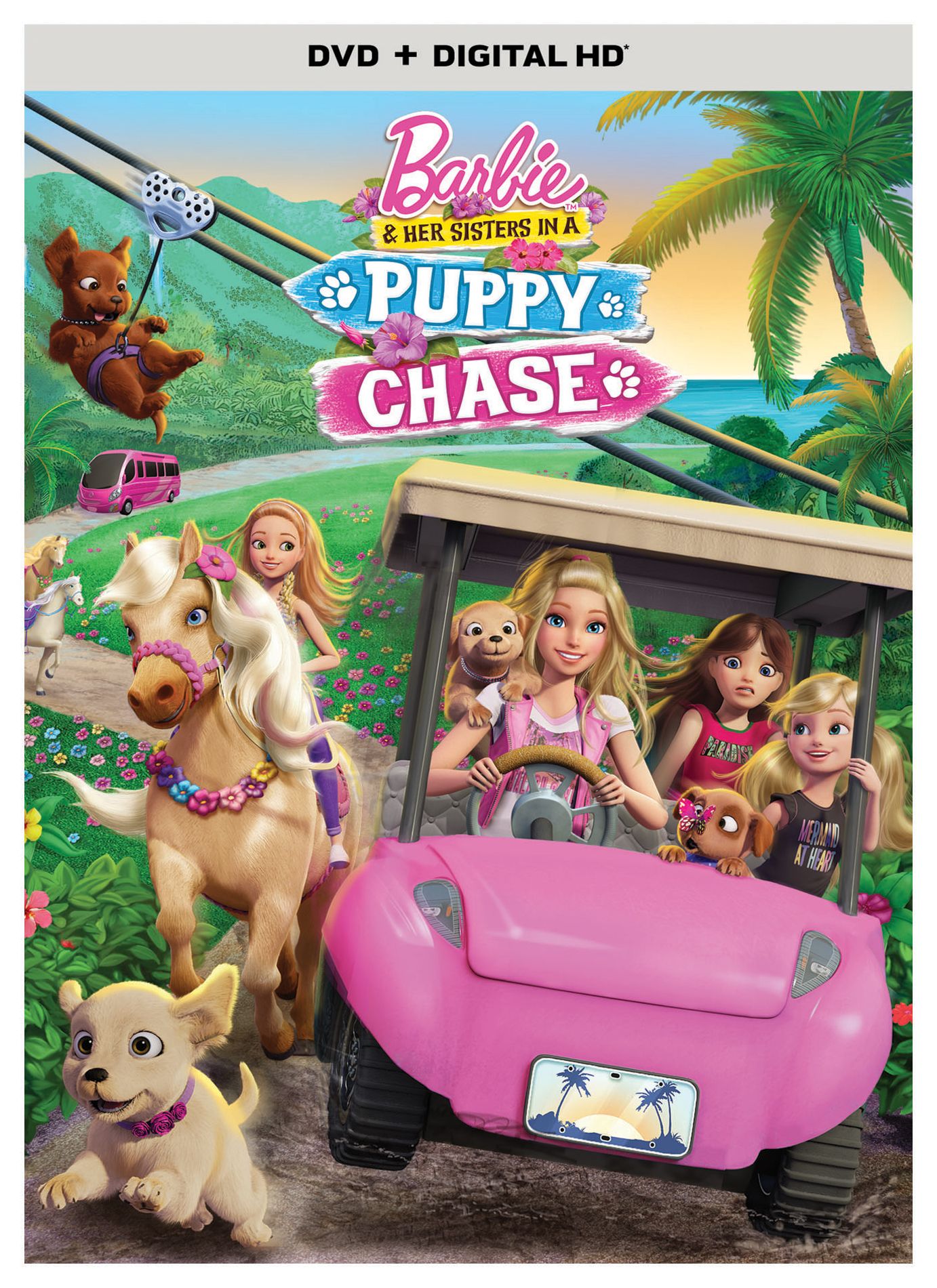 Barbie and Her Sisters in a Puppy Chase [Includes Digital Copy]