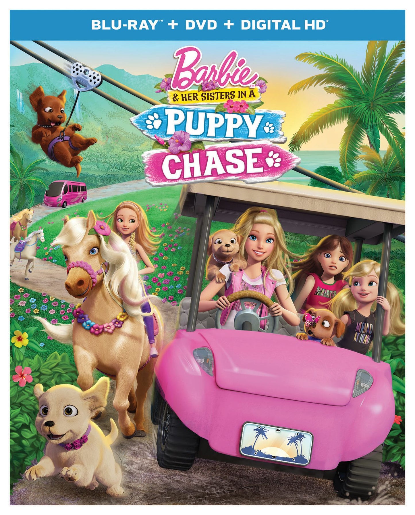 Barbie And Her Sisters In A Puppy Chase