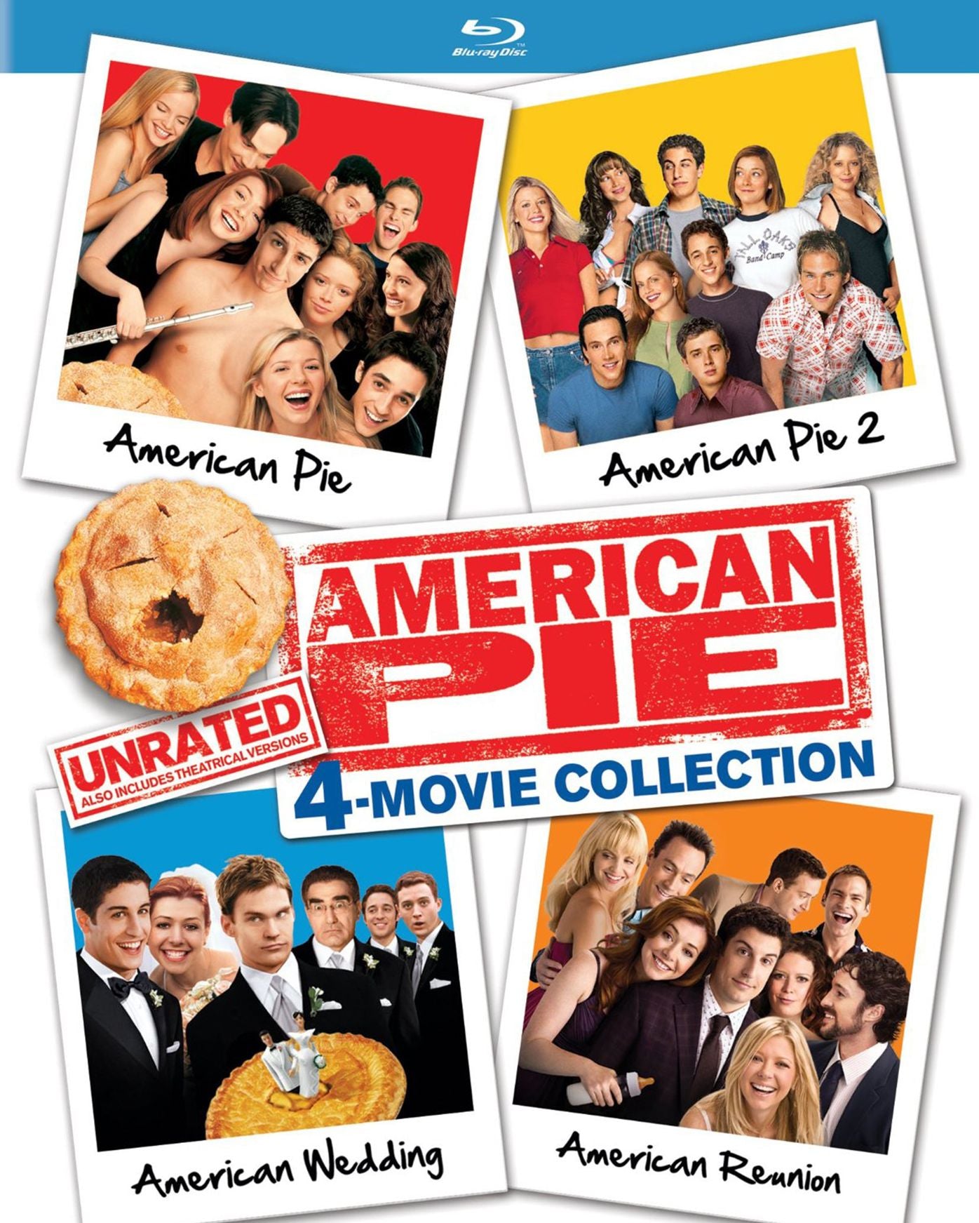 American Pie: Movie Collection - Unrated [Blu-ray] [4 Discs]
