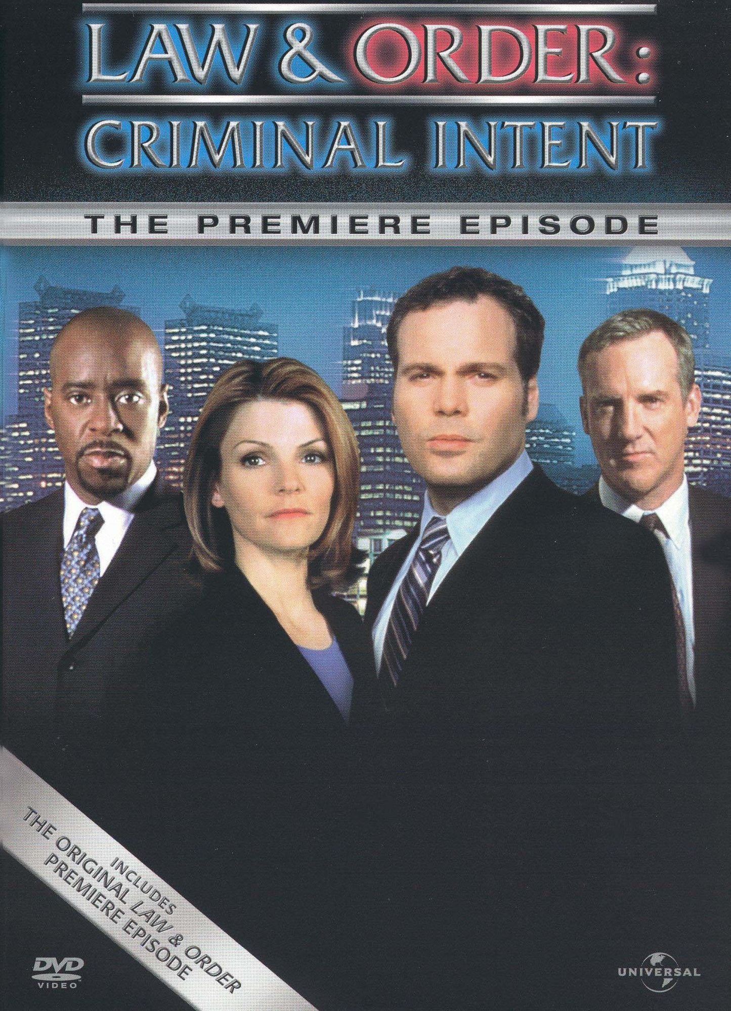 Law & Order: Criminal Intent - The Premiere Episode