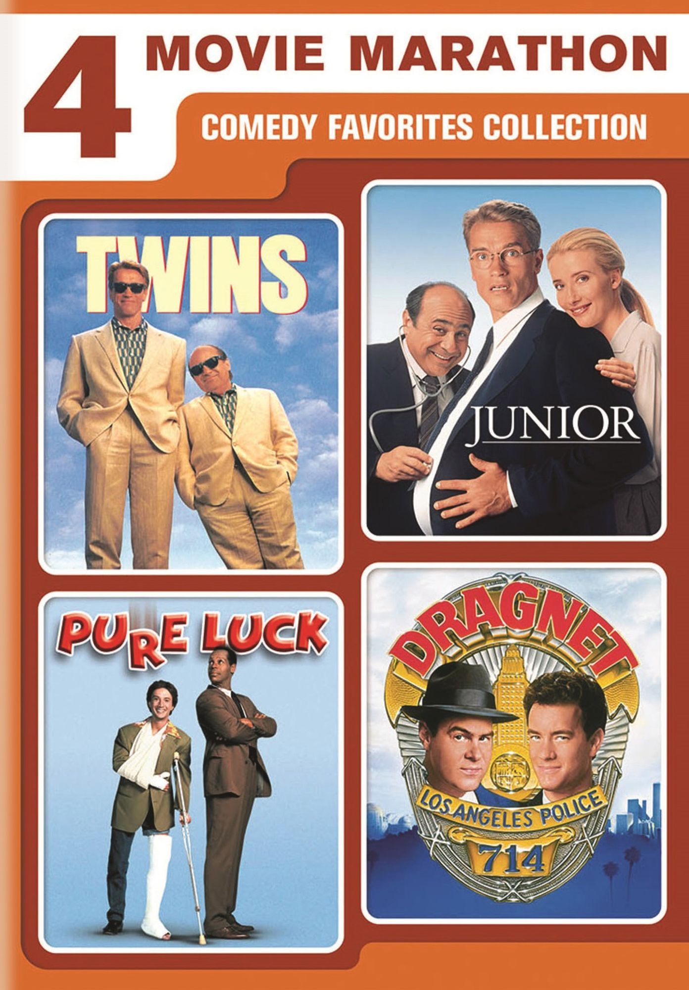 4-Movie Marathon: Comedy Favorites