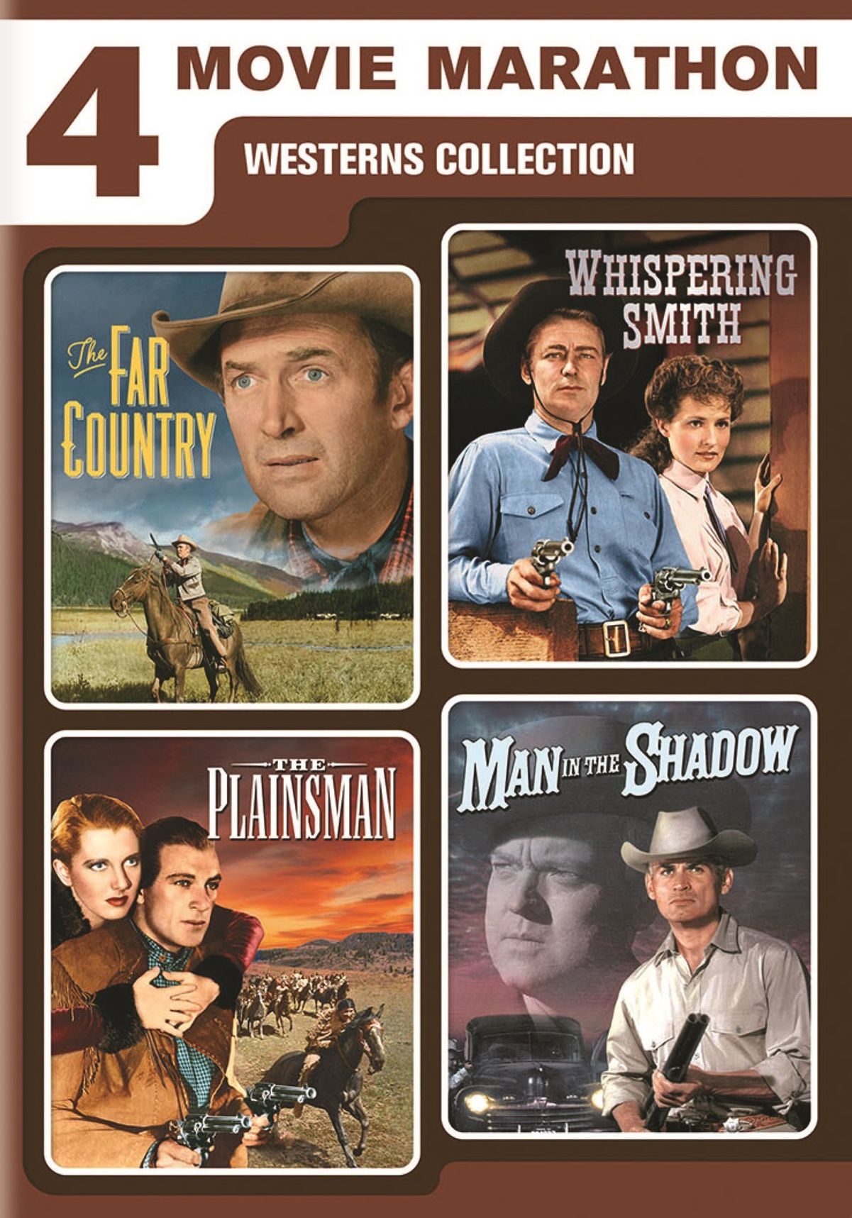 4-Movie Marathon: Westerns Collection [2 Discs]