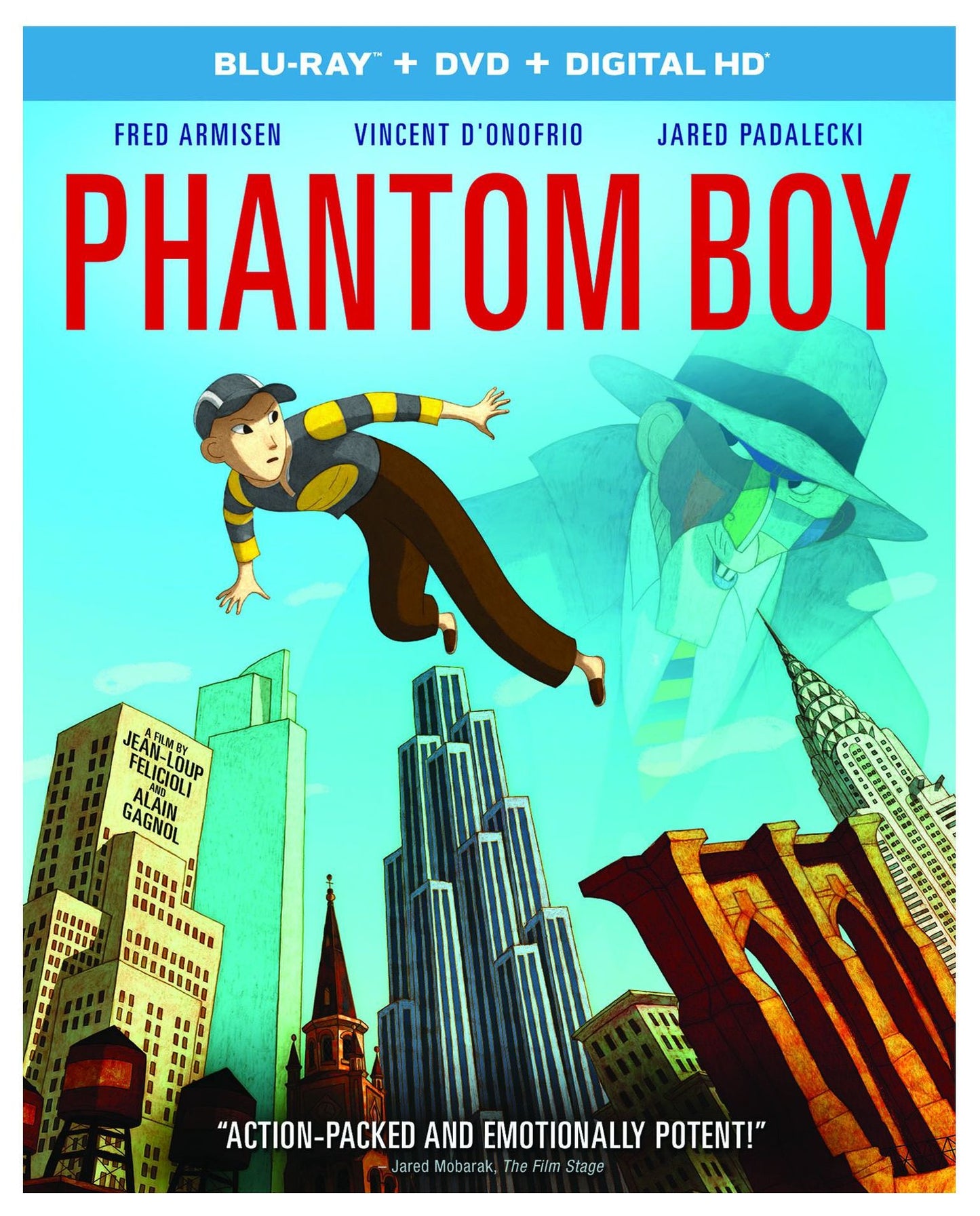 Phantom Boy [Includes Digital Copy] [Blu-ray/DVD] [2 Discs]