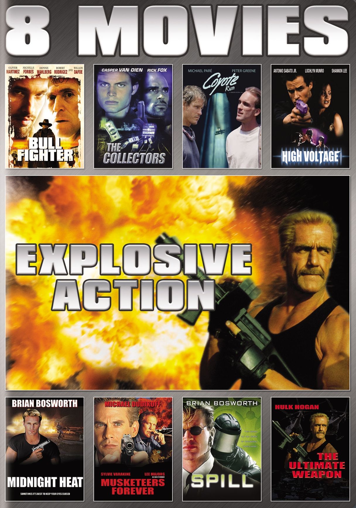 Explosive Action 8-Movie Collection [2 Discs]