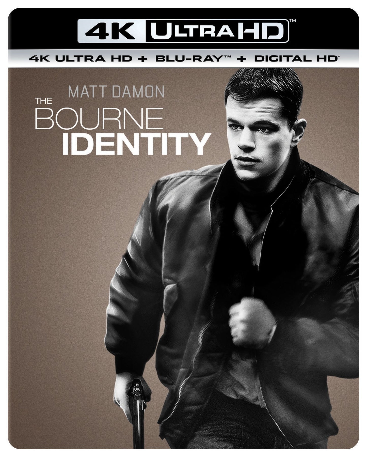 The Bourne Identity [4K Ultra HD Blu-ray/Blu-ray] [Includes Digital Copy]