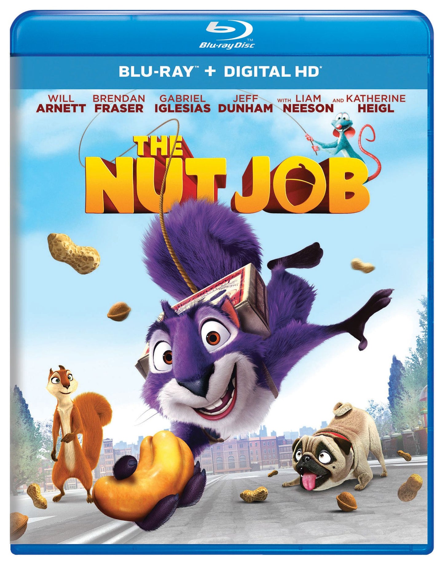The Nut Job [Includes Digital Copy] [Blu-ray]