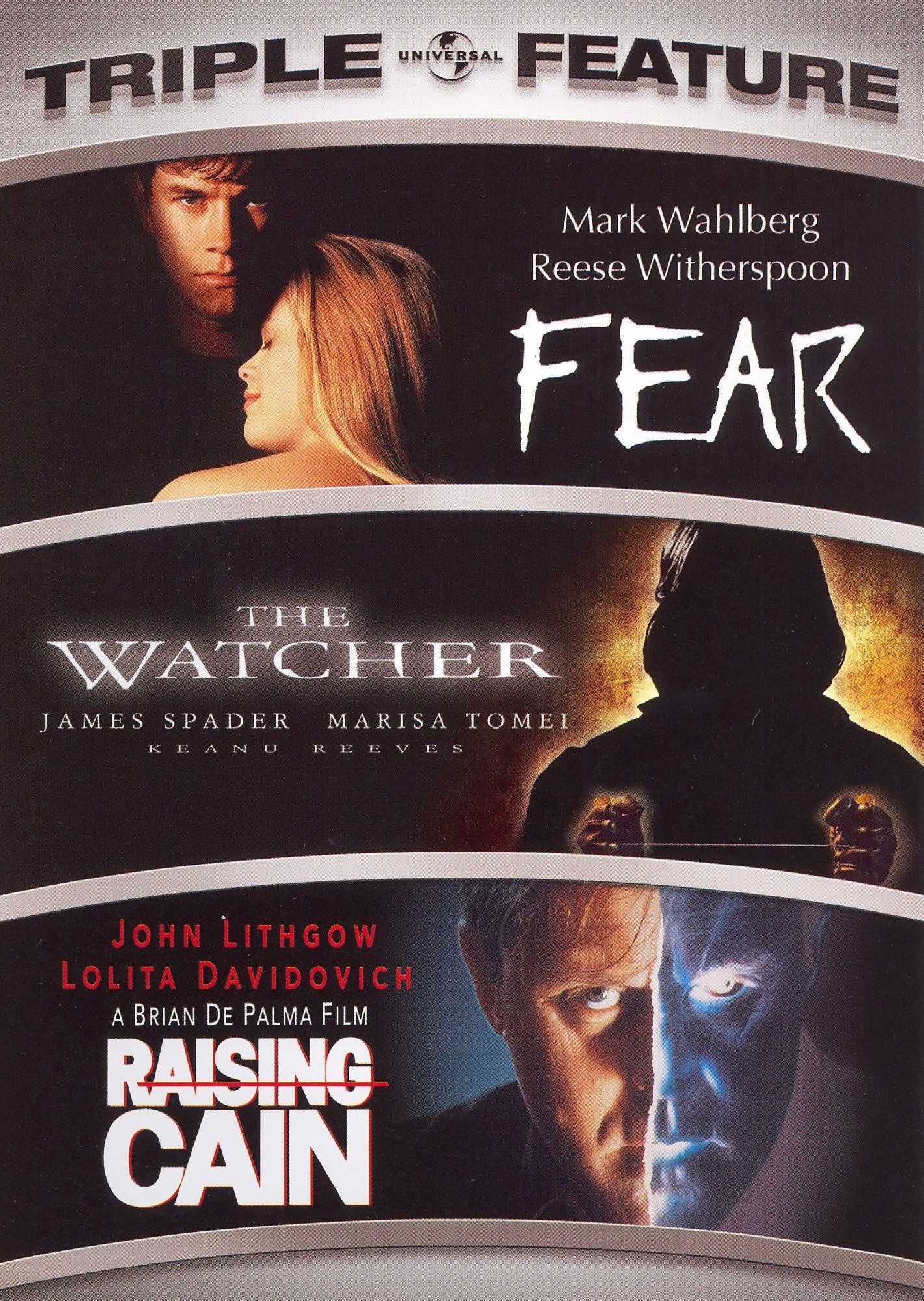 Fear/The Watcher/Raising Cain [2 Discs]