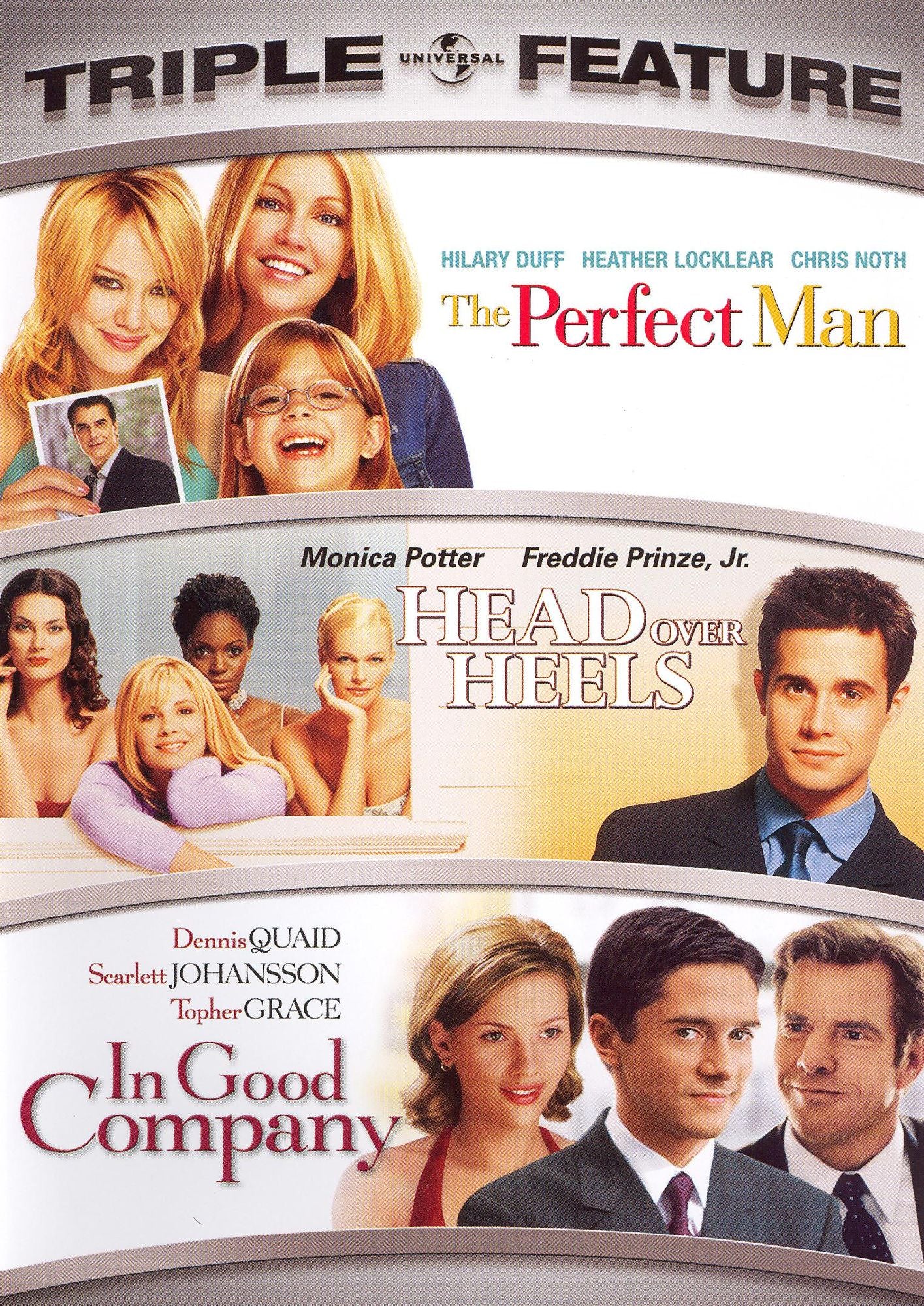 The Perfect Man/Head Over Heels/In Good Company [2 Discs]