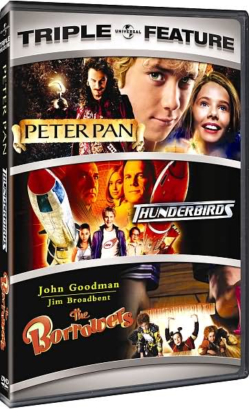 Peter Pan/Thunderbirds/The Borrowers [2 Discs]