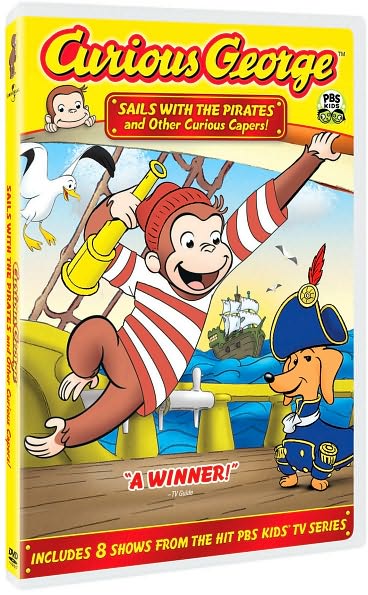 Curious George: Sails with the Pirates and Other Curious Capers