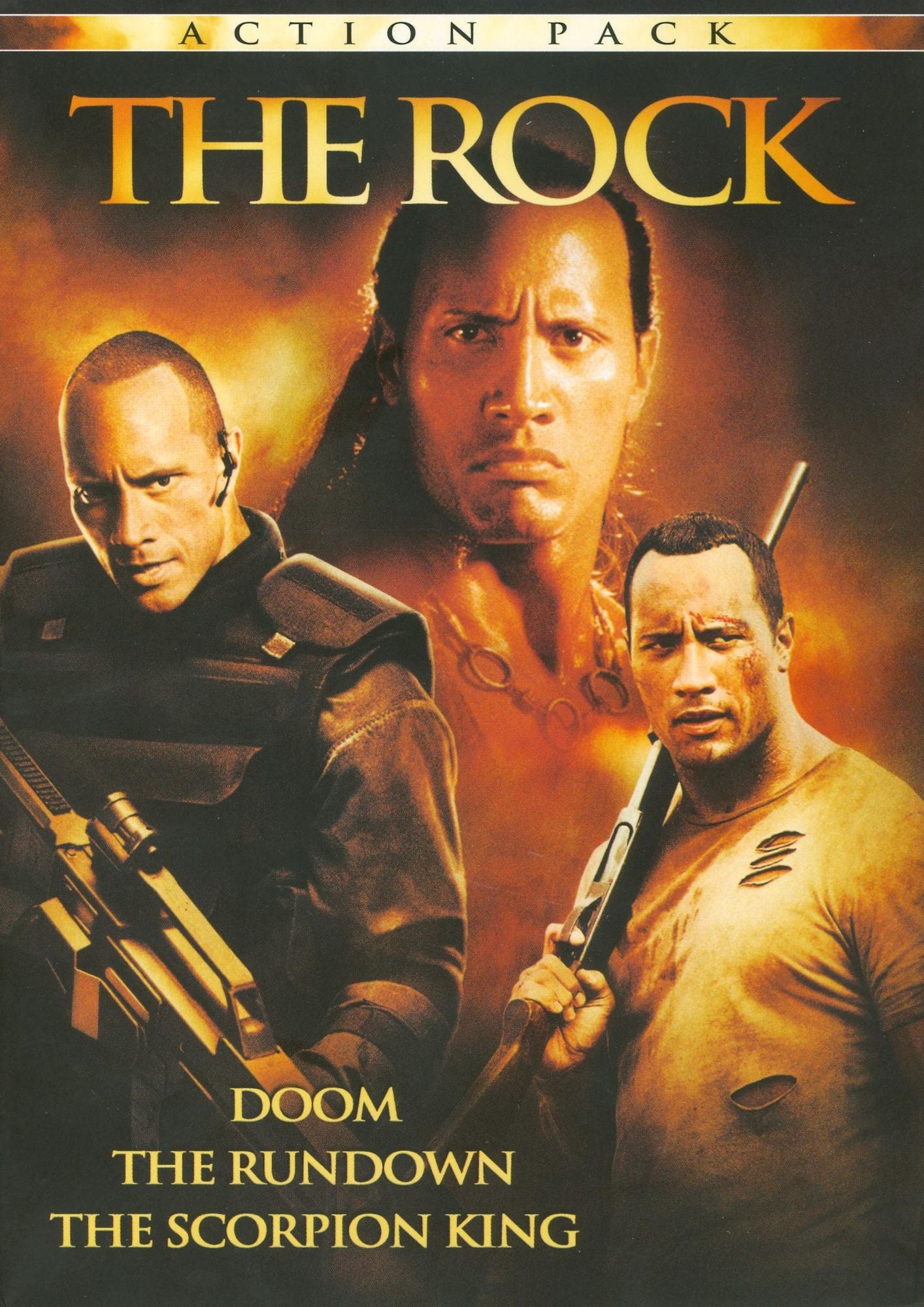 The Scorpion King/The Rundown/Doom [Unrated] [3 Discs]