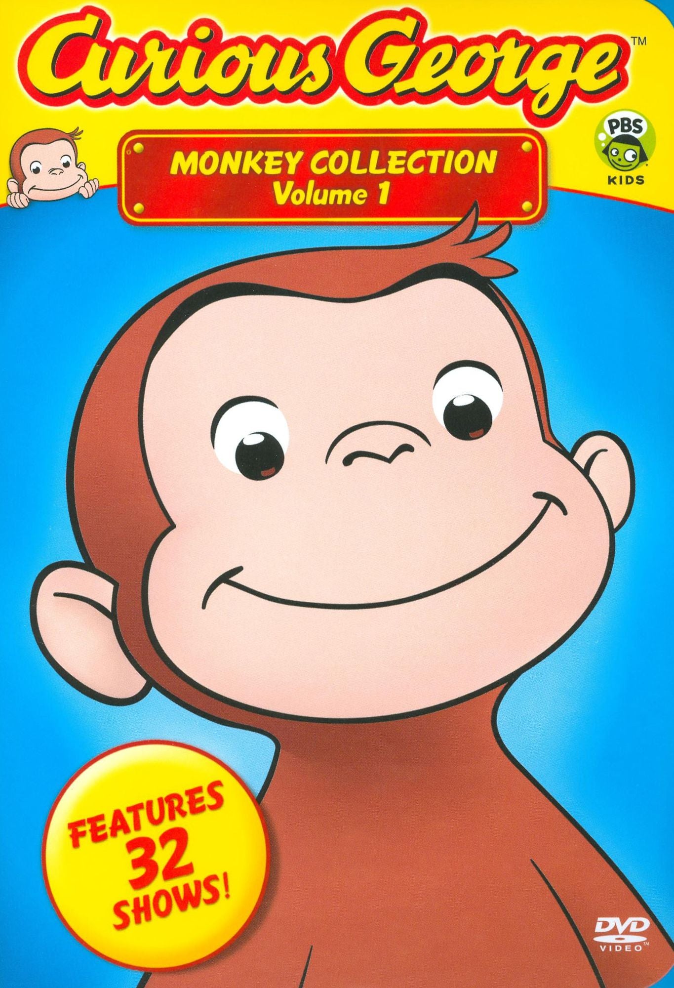 Curious George: Monkey Collection, Vol. 1 [4 Discs]